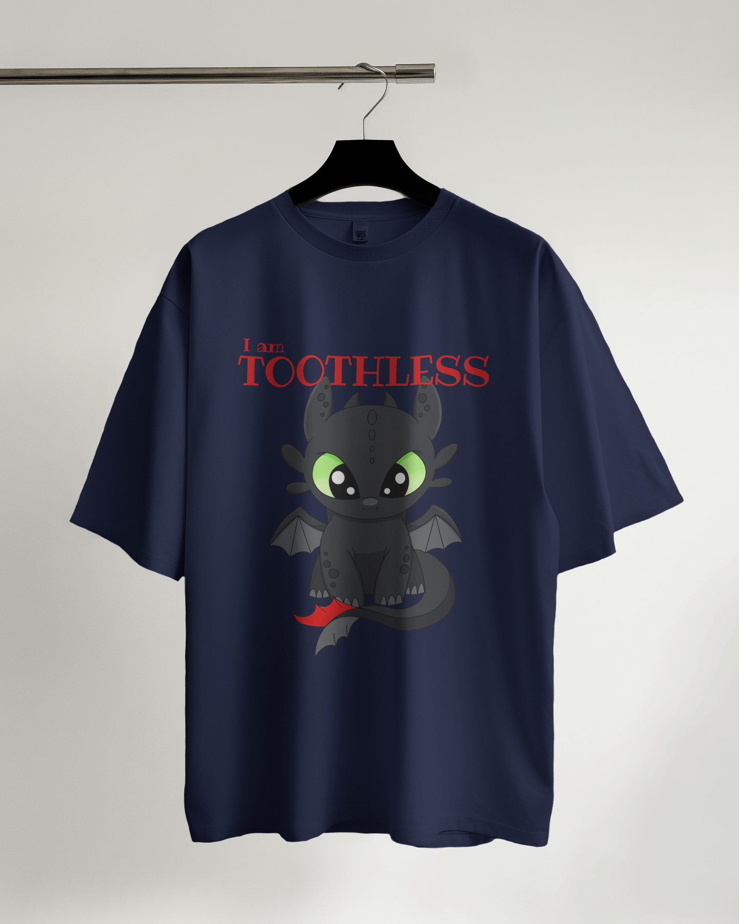 Unisex Oversized Standard T-Shirt - I am Toothless