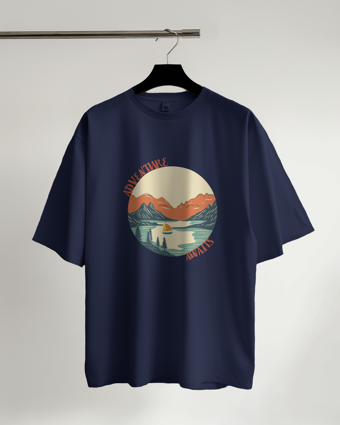 Unisex Oversized Classic T-Shirt - Adventure Awaits