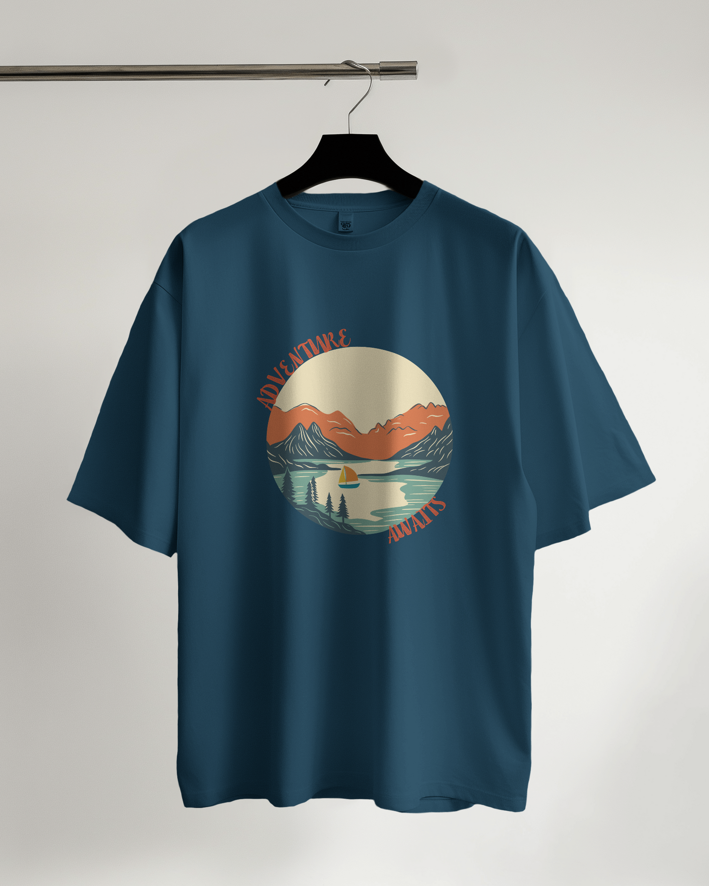 Unisex Oversized Classic T-Shirt - Adventure Awaits