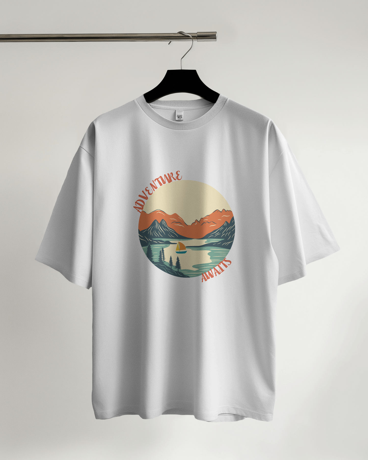 Unisex Oversized Classic T-Shirt - Adventure Awaits