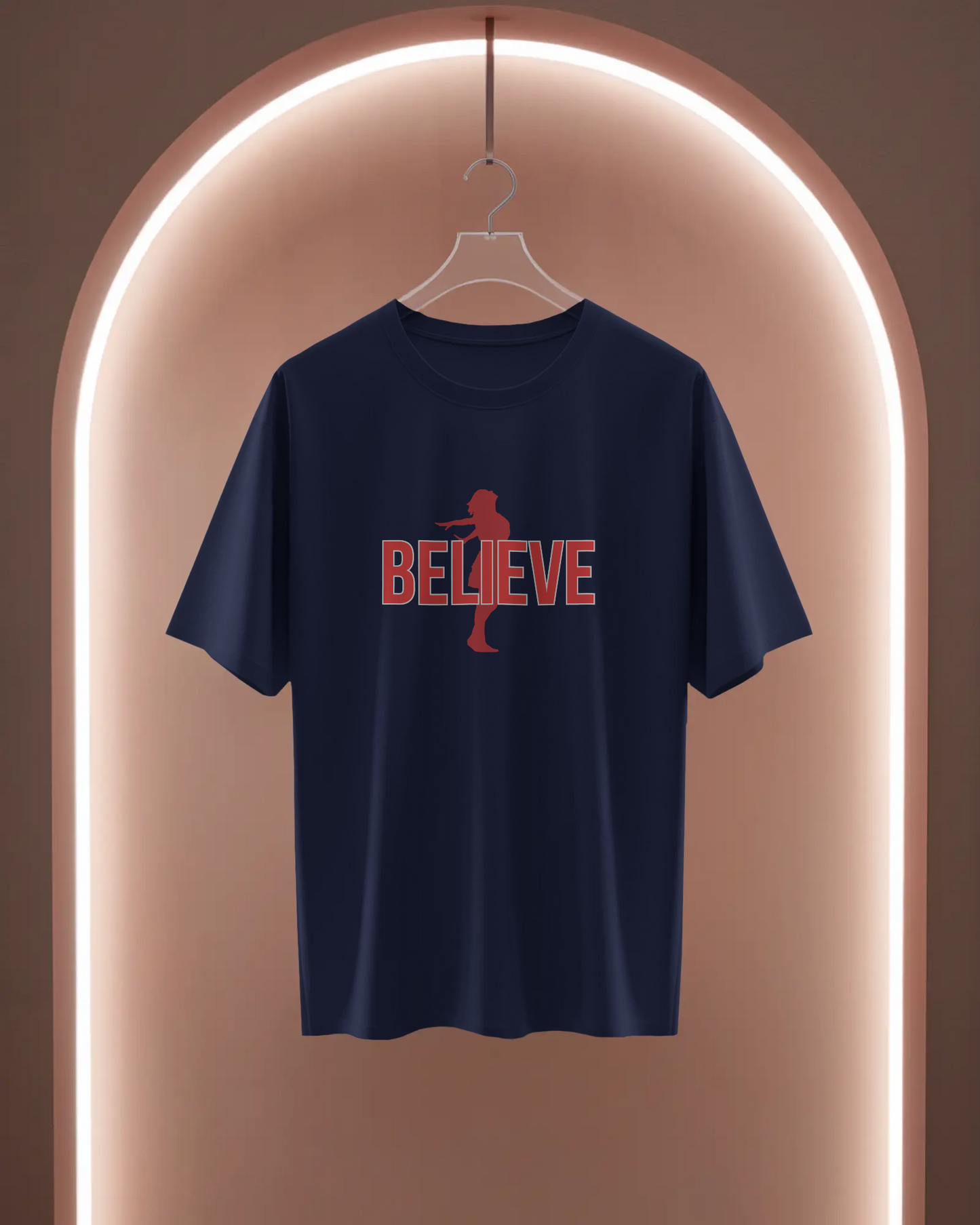 Women Basic T-Shirt - Believe