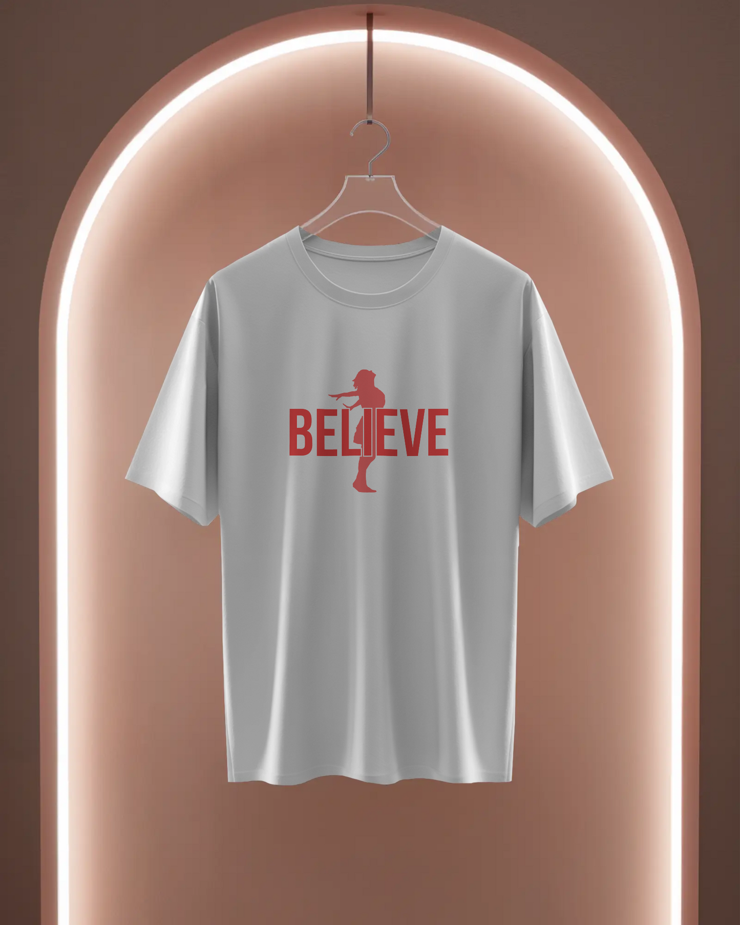 Women Basic T-Shirt - Believe