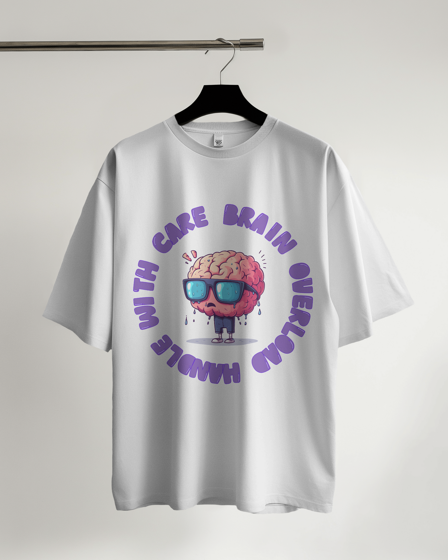 Unisex Oversized Classic T-Shirt - Brain Overload