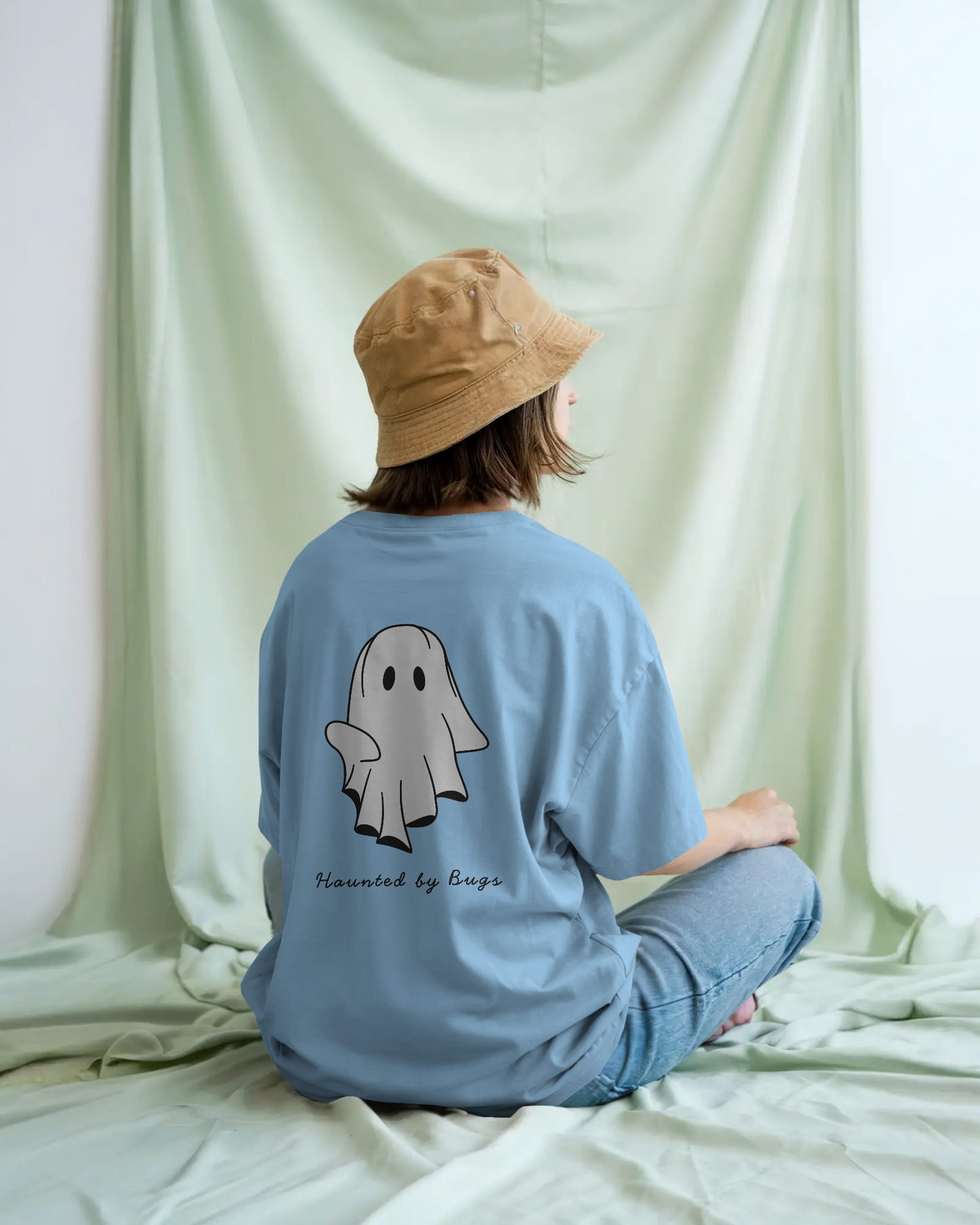 Unisex Oversized Classic T-Shirt - Haunted by Bugs