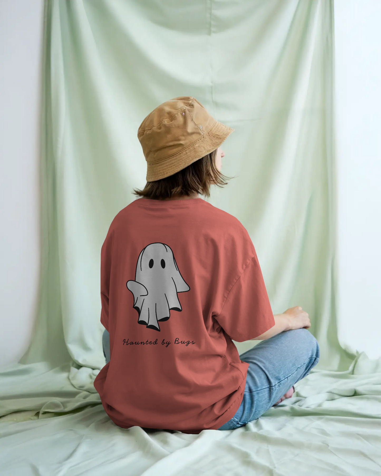 Unisex Oversized Classic T-Shirt - Haunted by Bugs