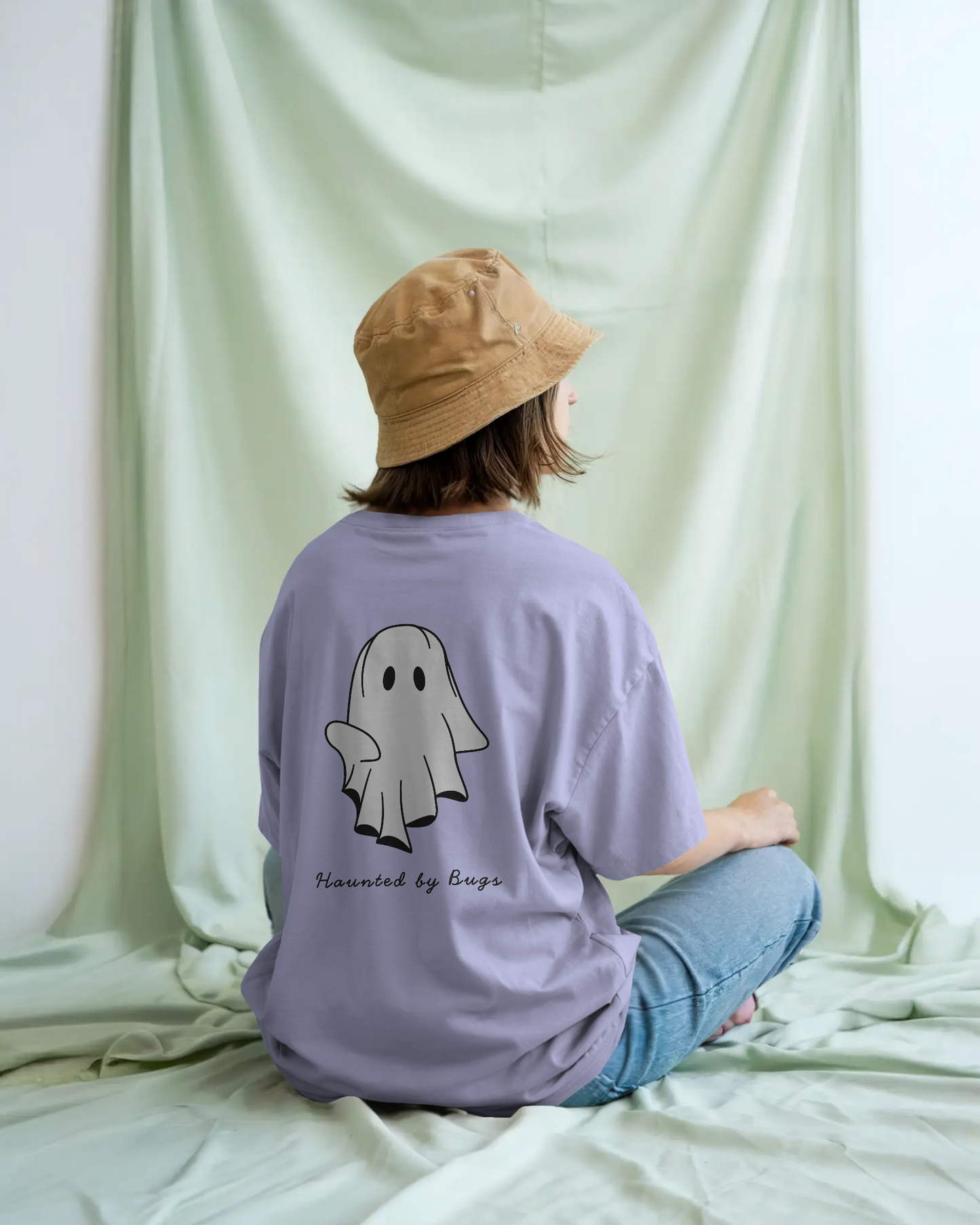 Unisex Oversized Classic T-Shirt - Haunted by Bugs