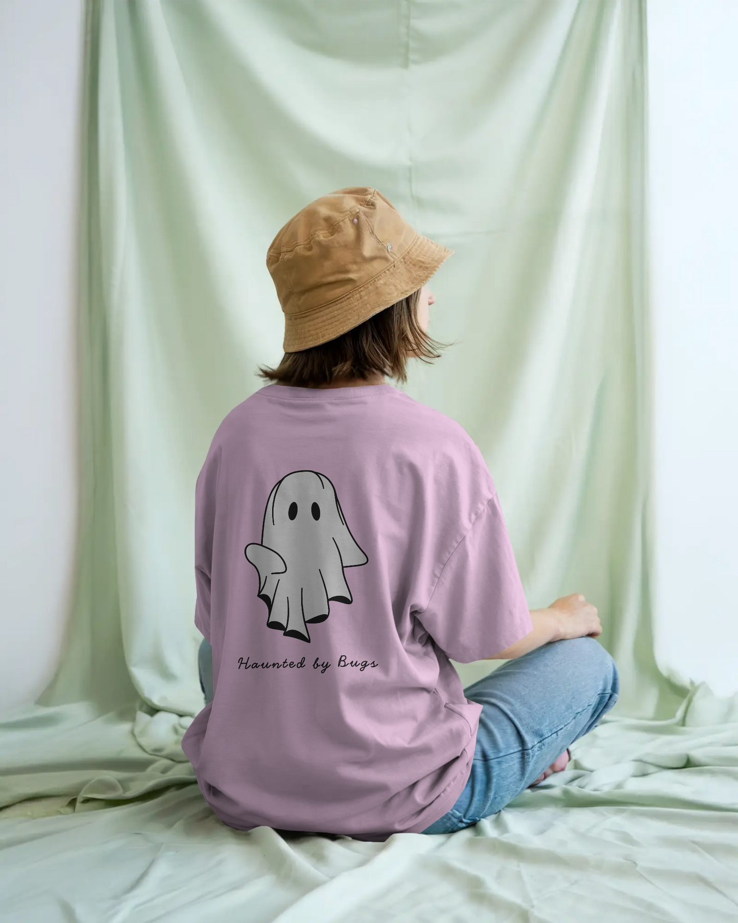 Unisex Oversized Classic T-Shirt - Haunted by Bugs