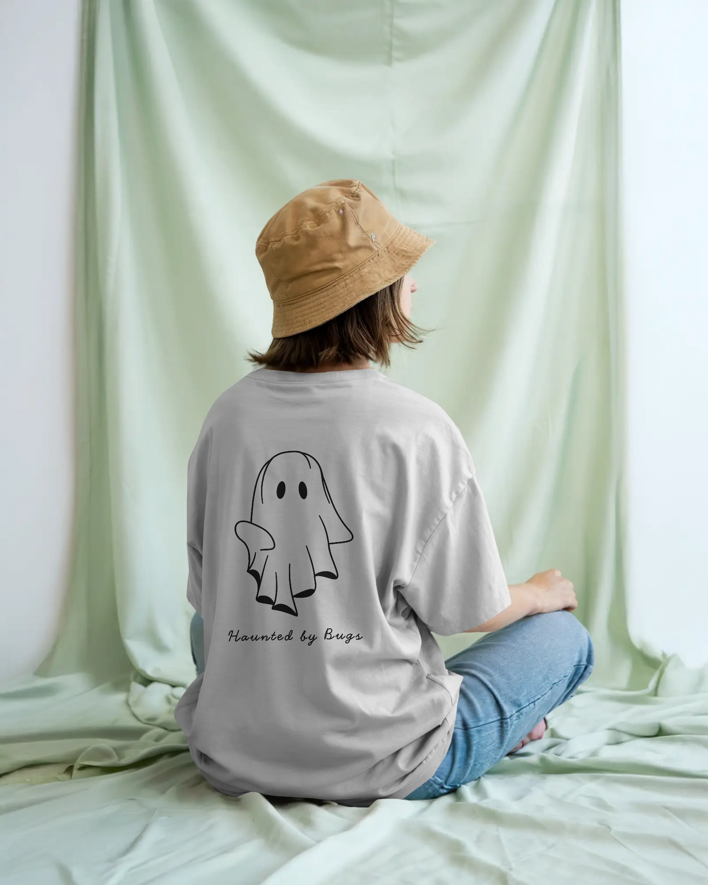 Unisex Oversized Classic T-Shirt - Haunted by Bugs