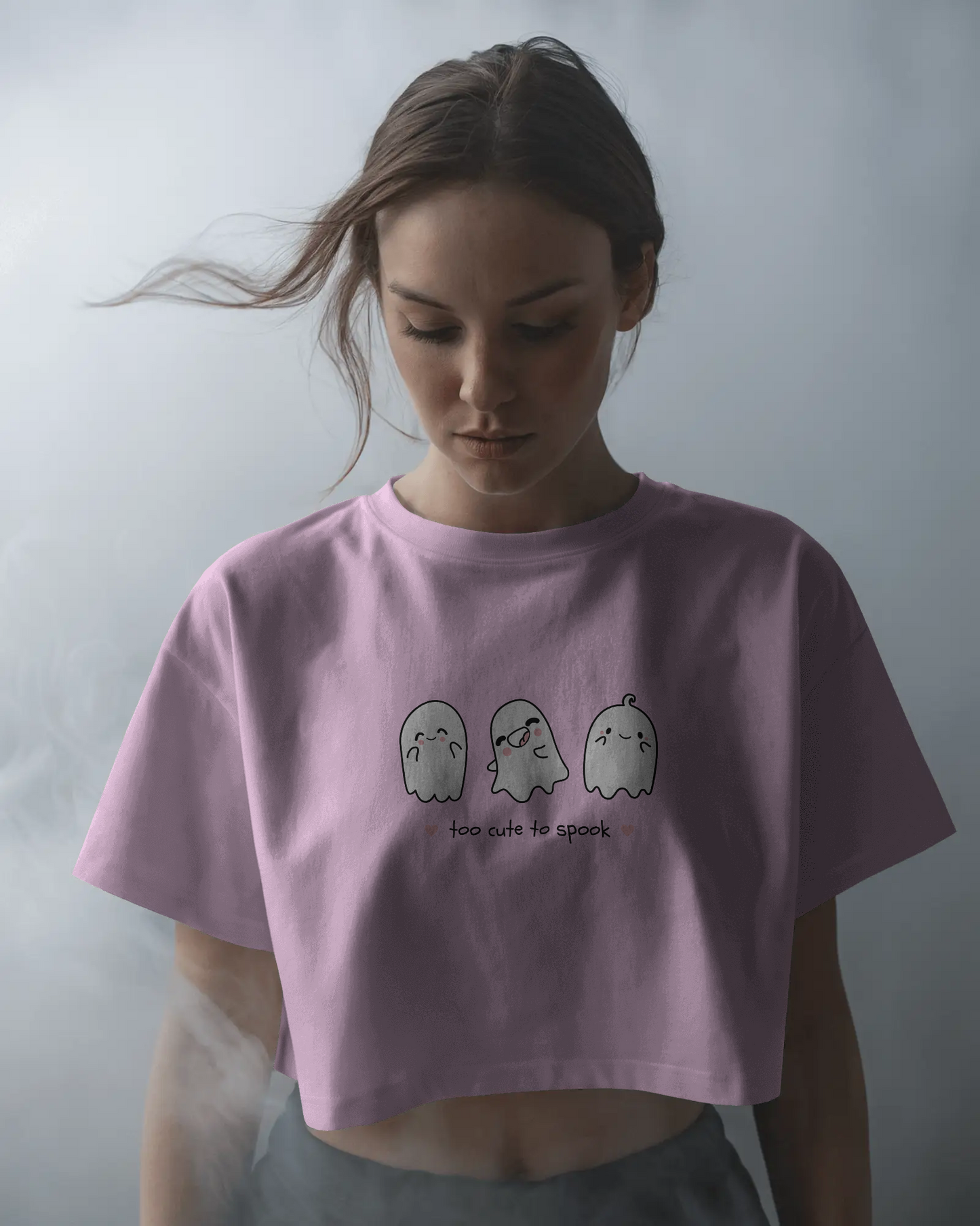 Crop Top - Too cute to spook