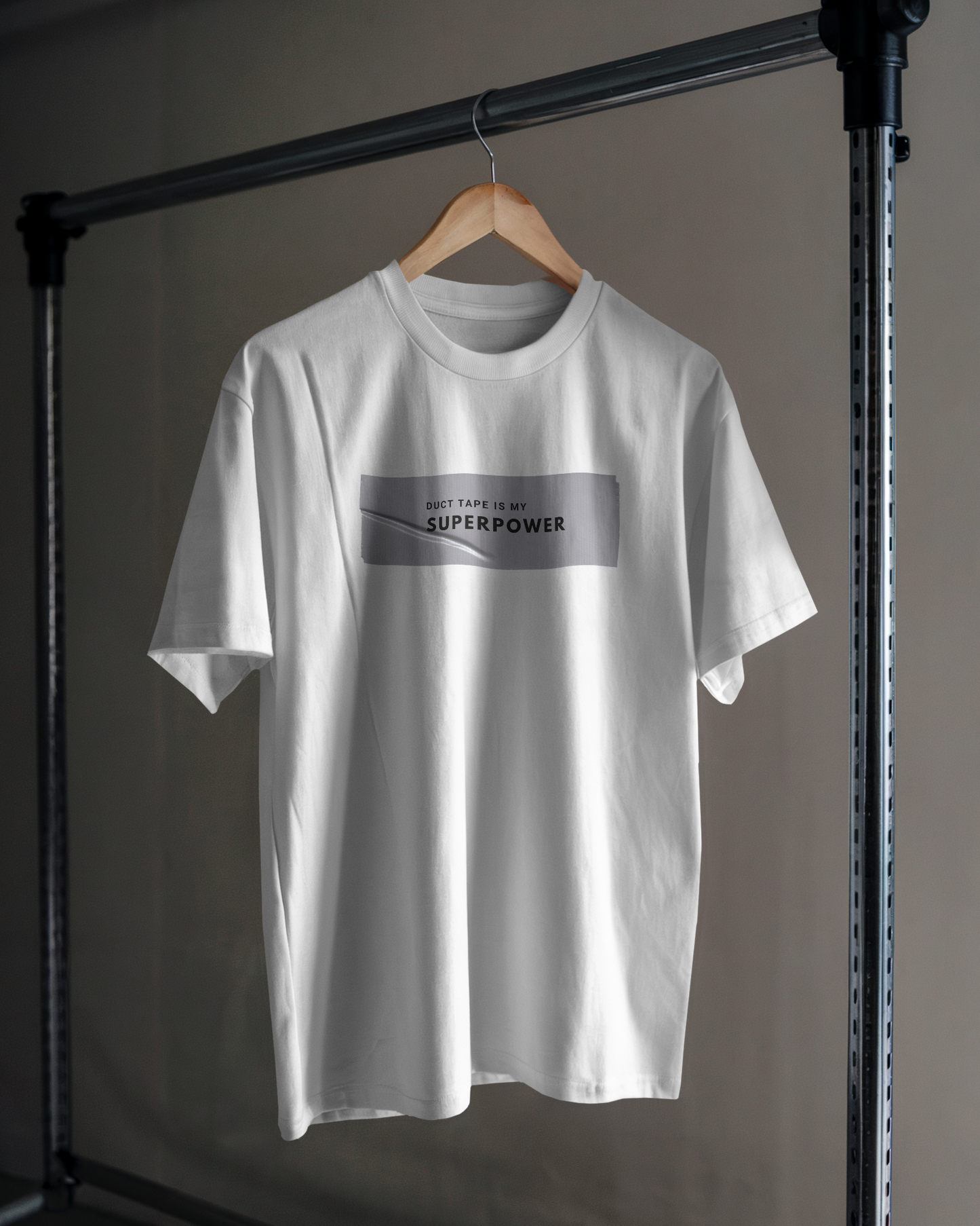 Men Classic Crew T-Shirt - Duct Tape is my Superpower