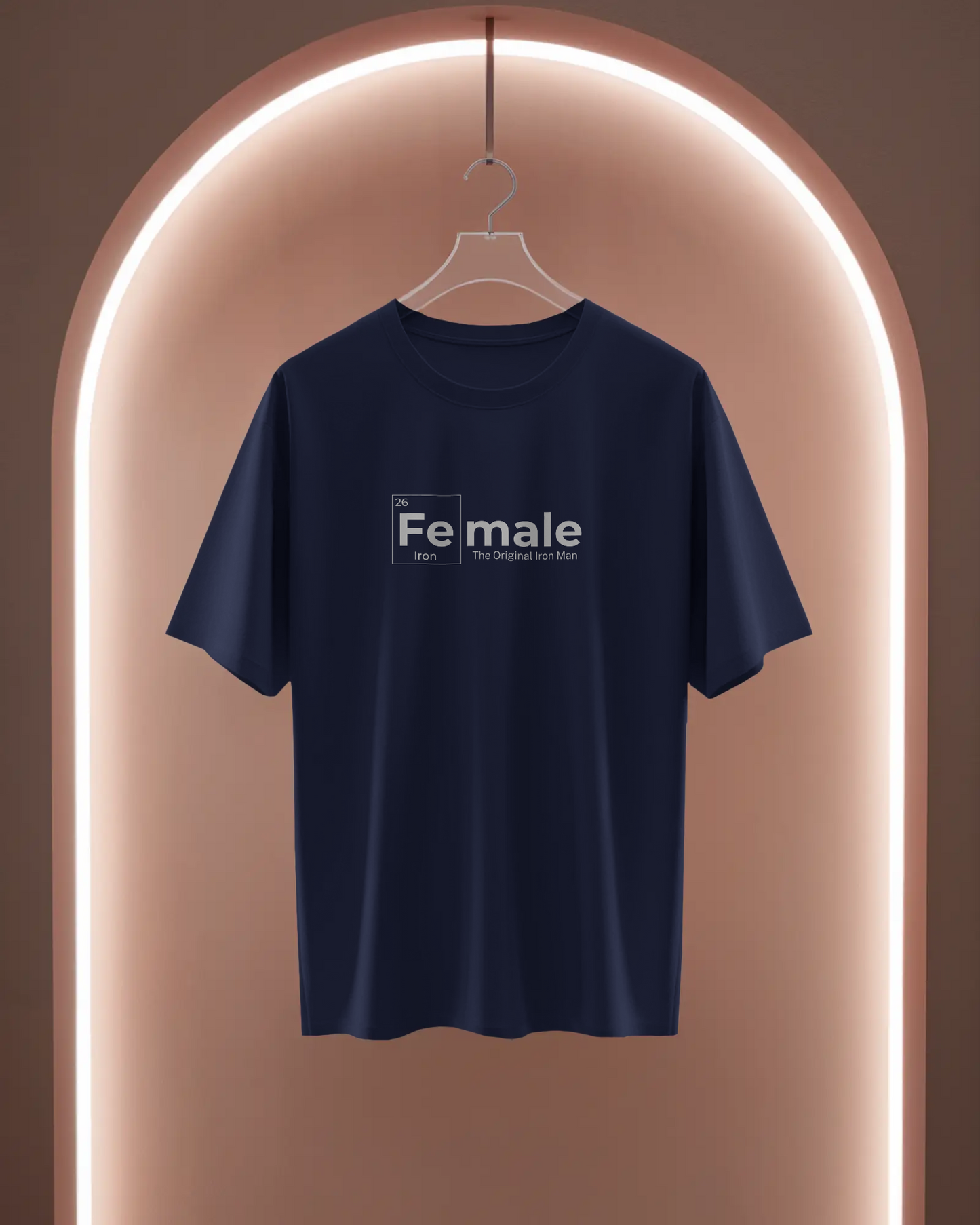 Women Basic T-Shirt - Female Iron