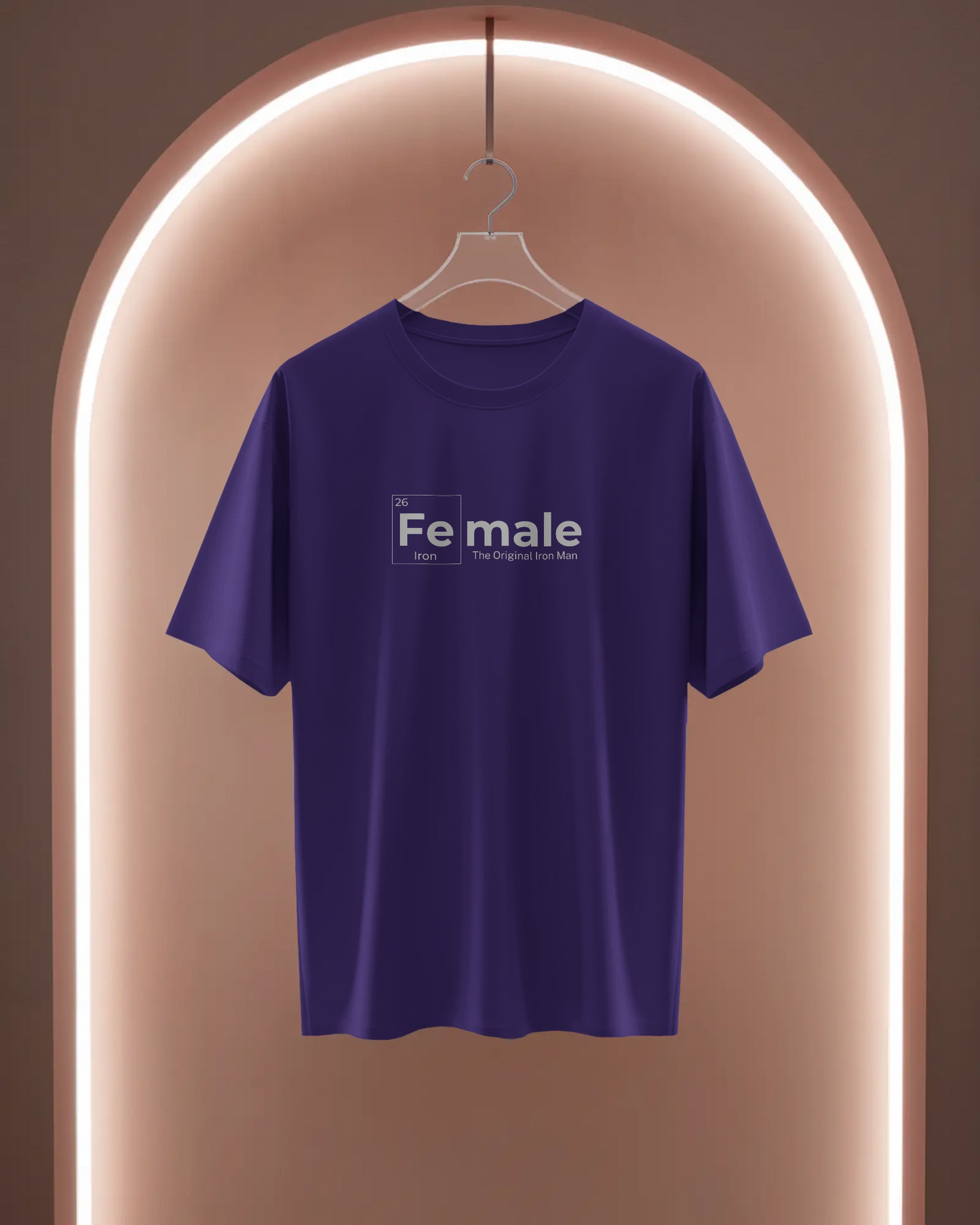 Women Basic T-Shirt - Female Iron