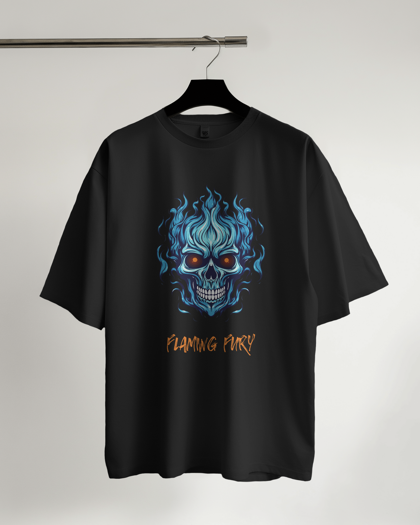 Unisex Oversized Standard T-Shirt - Flaming Fury