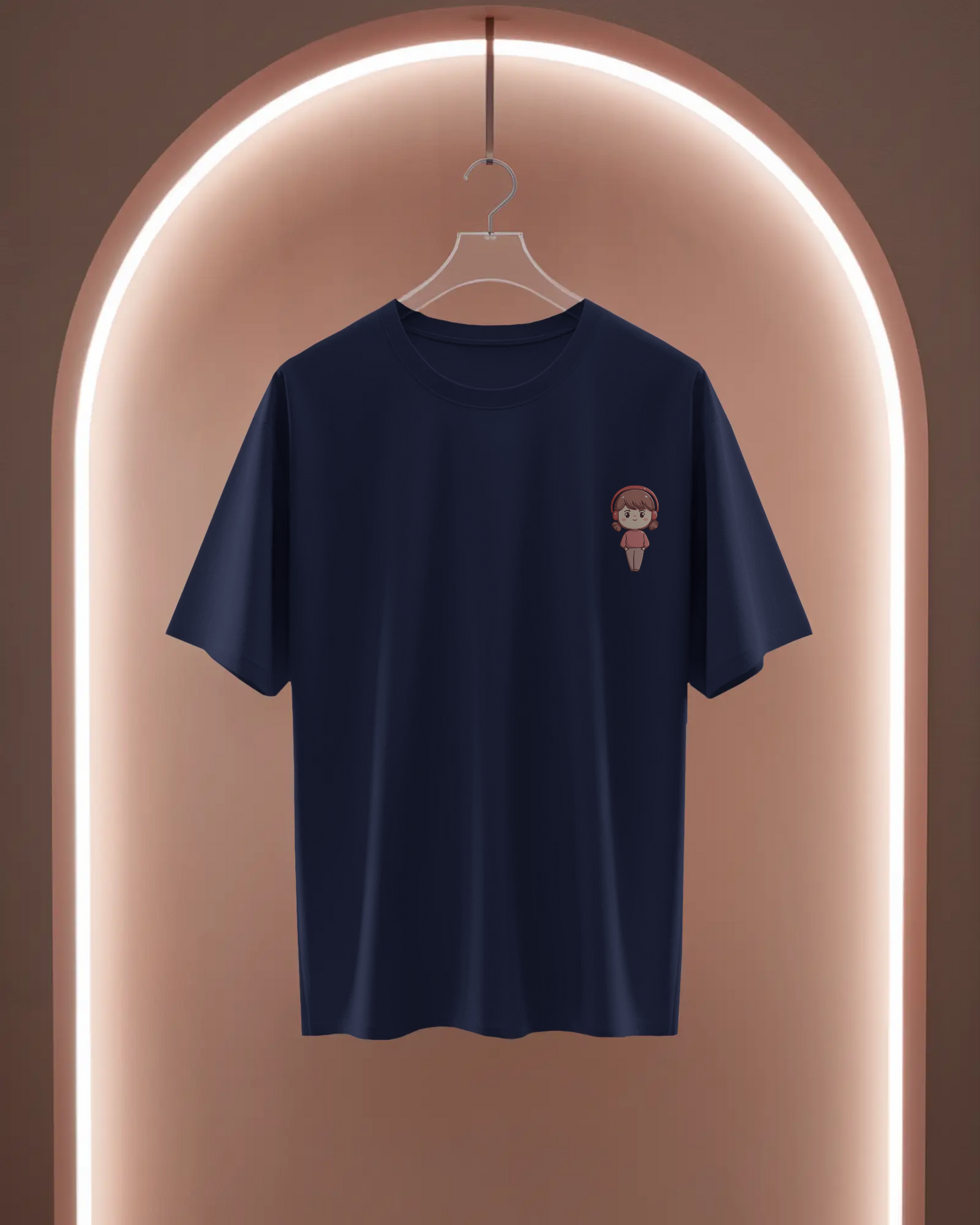 Women Basic T-Shirt - Cute Girl