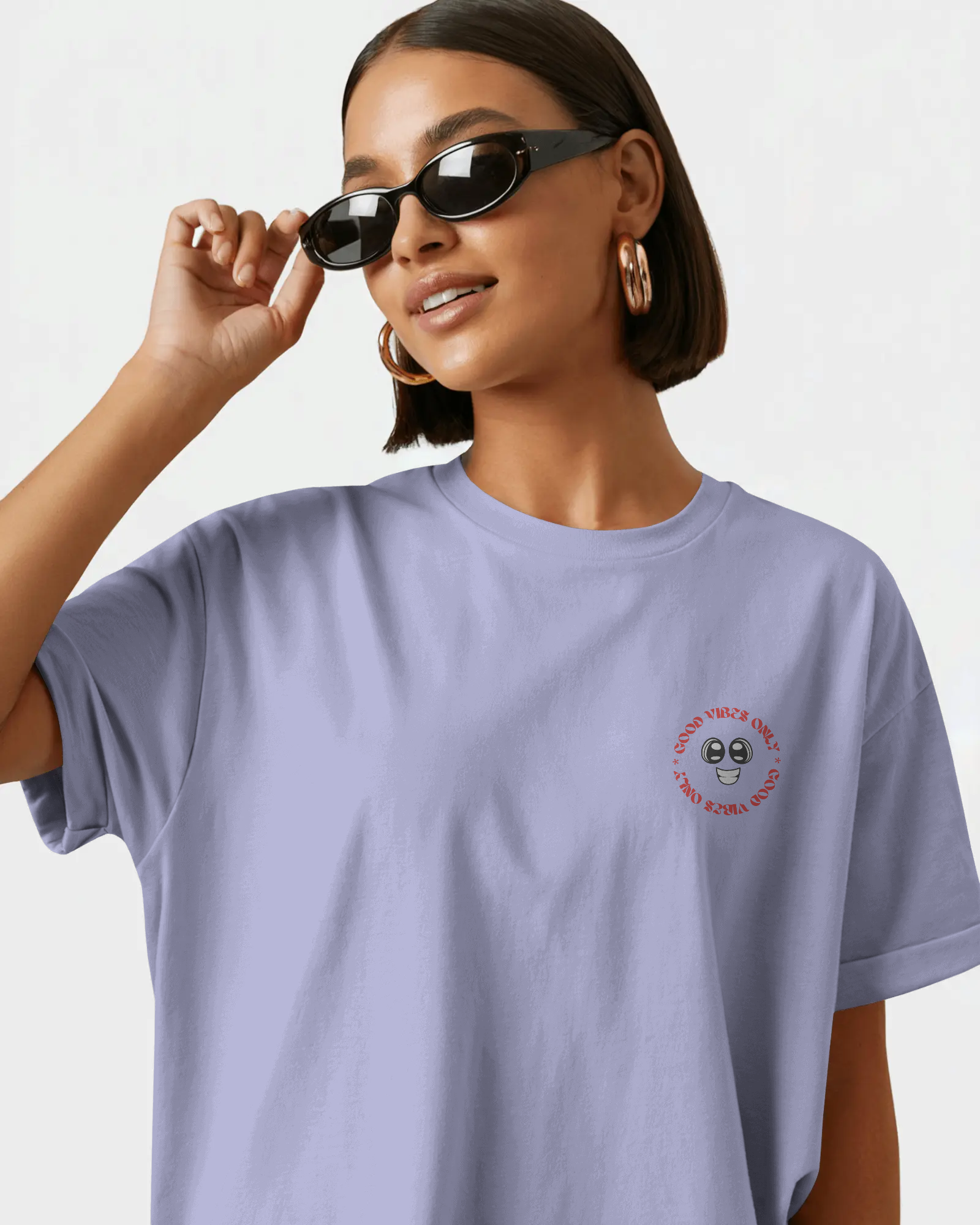 Unisex Oversized Classic T-Shirt - Good Vibes Only – Urban Libas