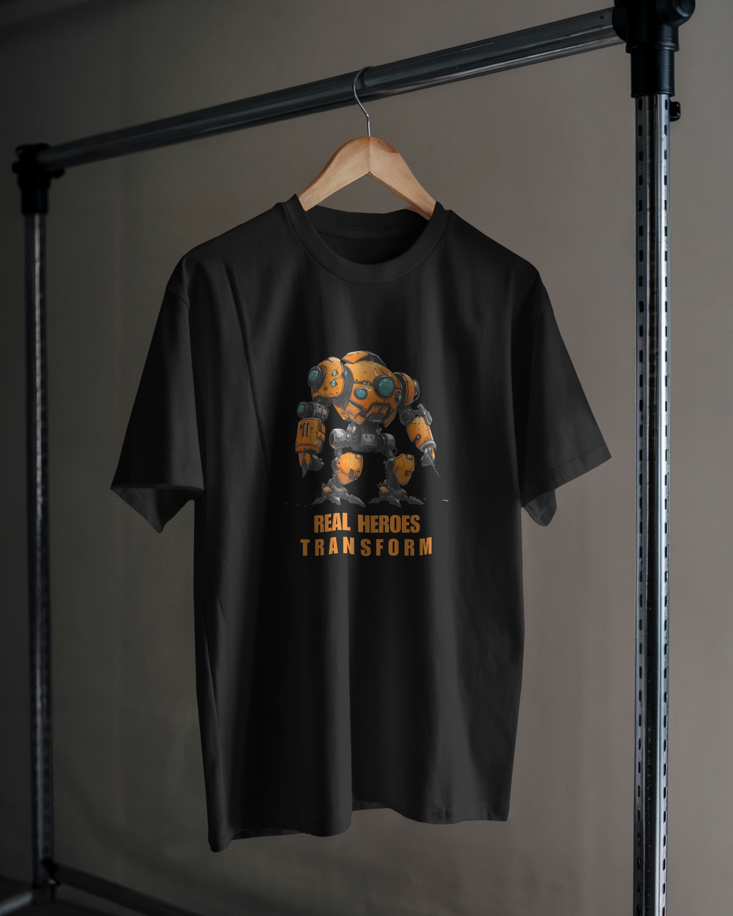 Men Basic T-Shirt - Real Heroes Transform