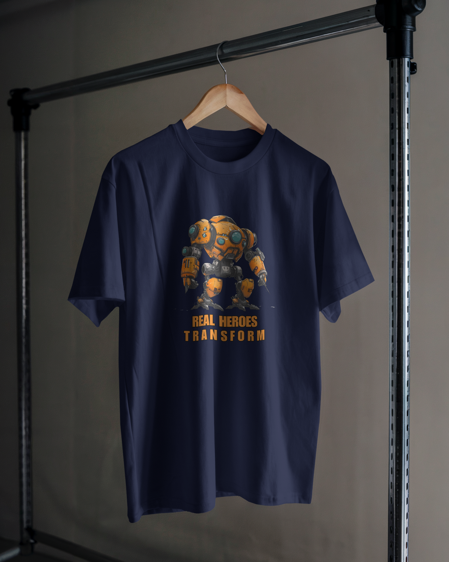 Men Basic T-Shirt - Real Heroes Transform