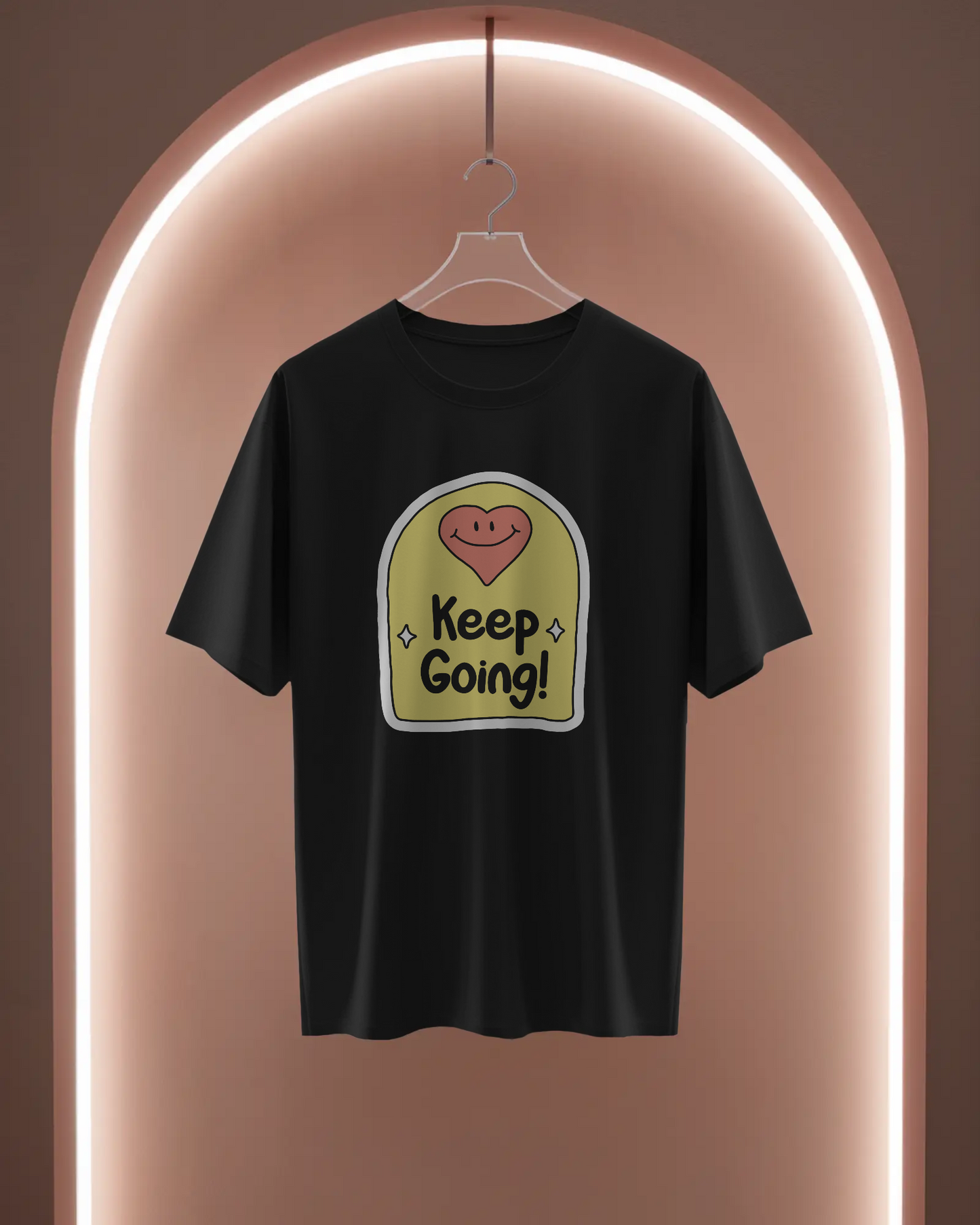Women Basic T-Shirt - Keep Going