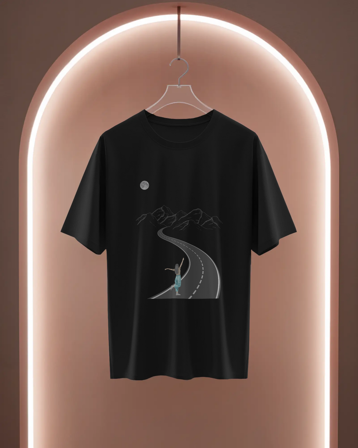 Women Basic T-Shirt - Mountain Girl