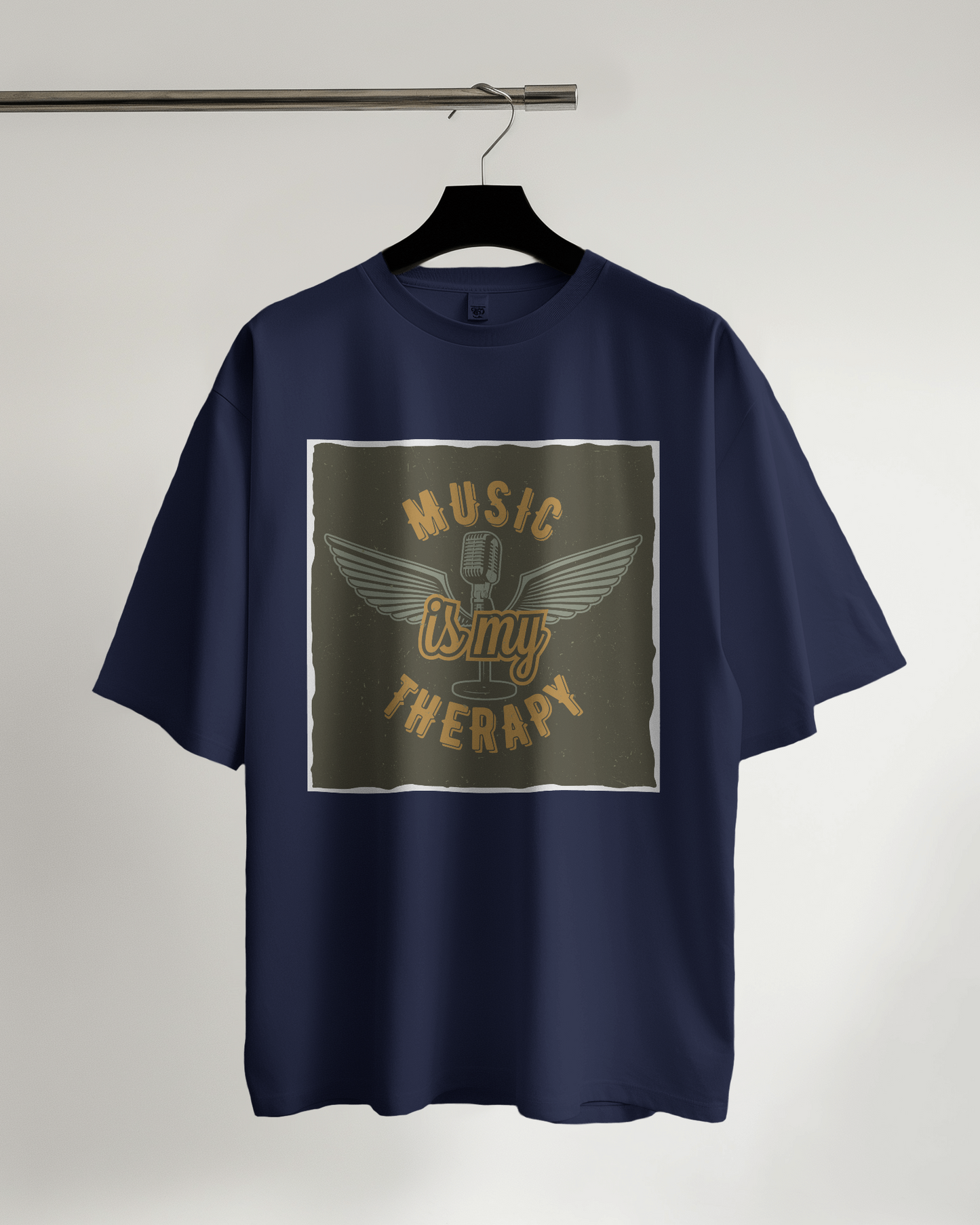 Unisex Oversized Standard T-Shirt - Music is my Therapy