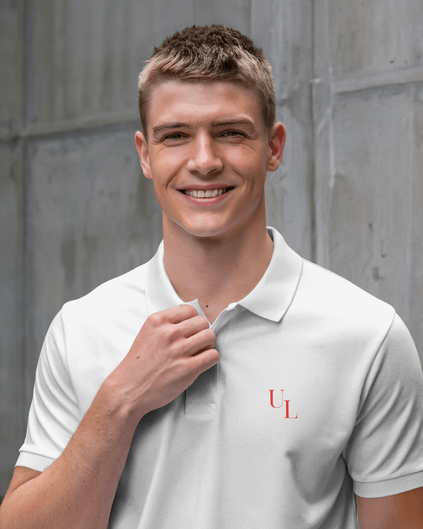 Men Polo White