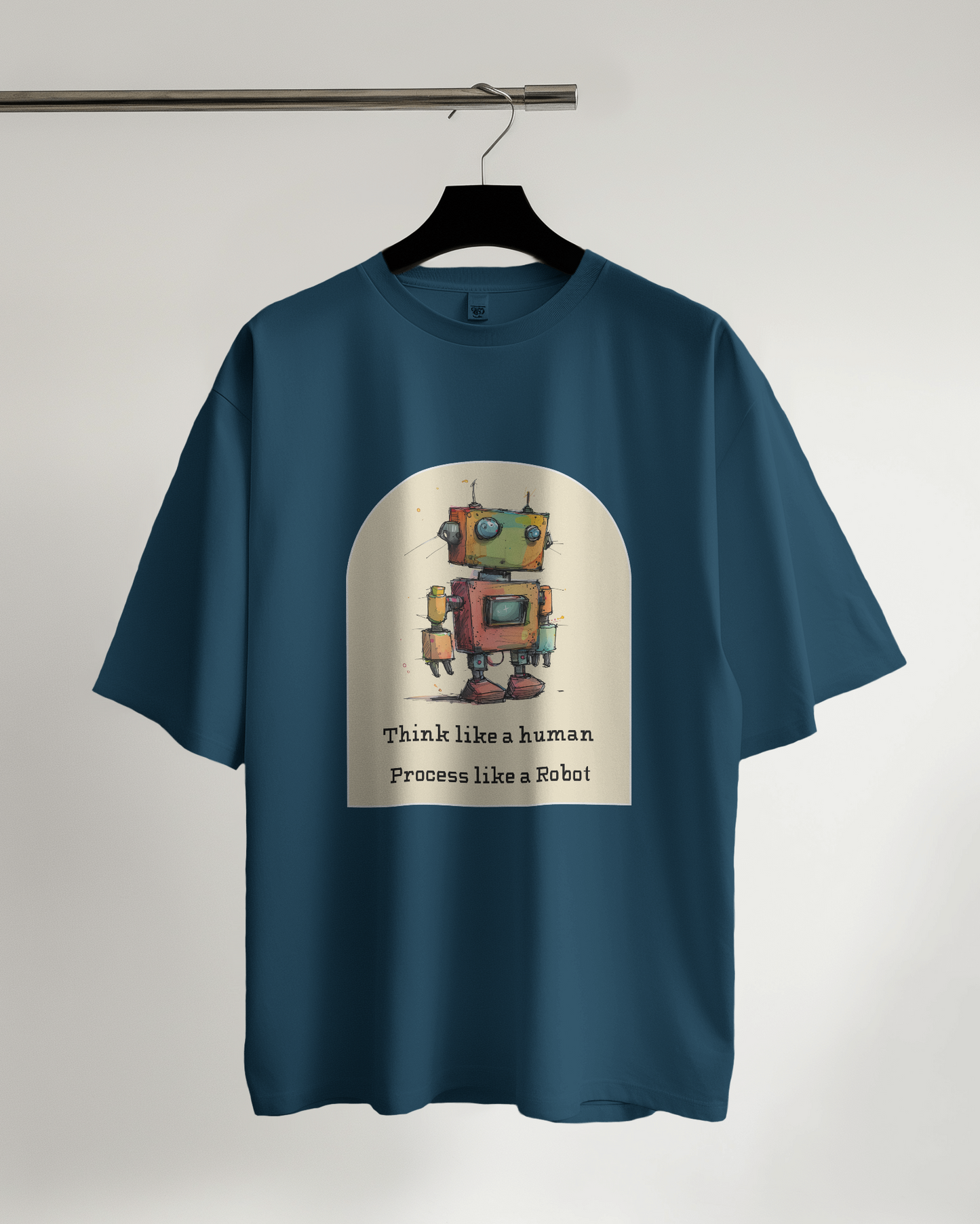 Unisex Oversized Classic T-Shirt - Robot