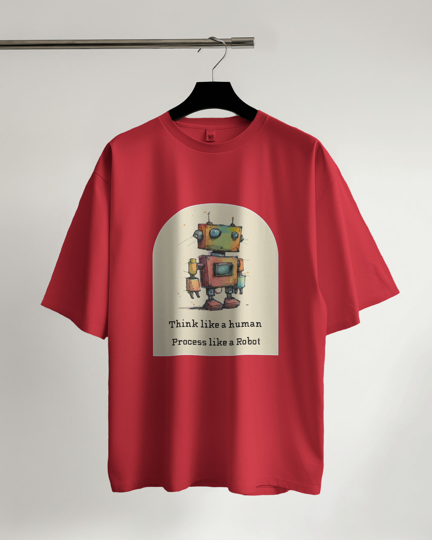 Unisex Oversized Classic T-Shirt - Robot