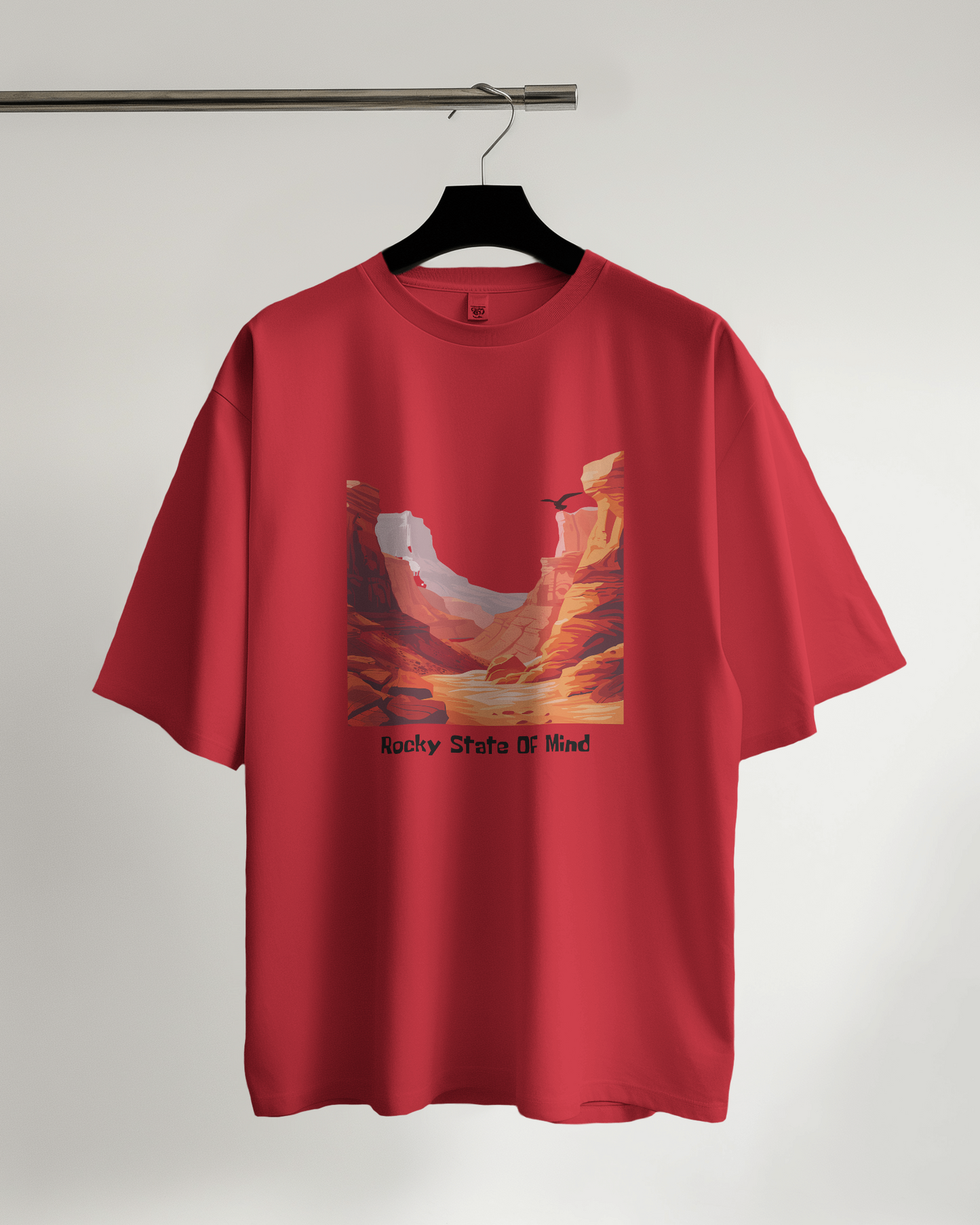 Unisex Oversized Classic T-Shirt - Rocky State of Mind