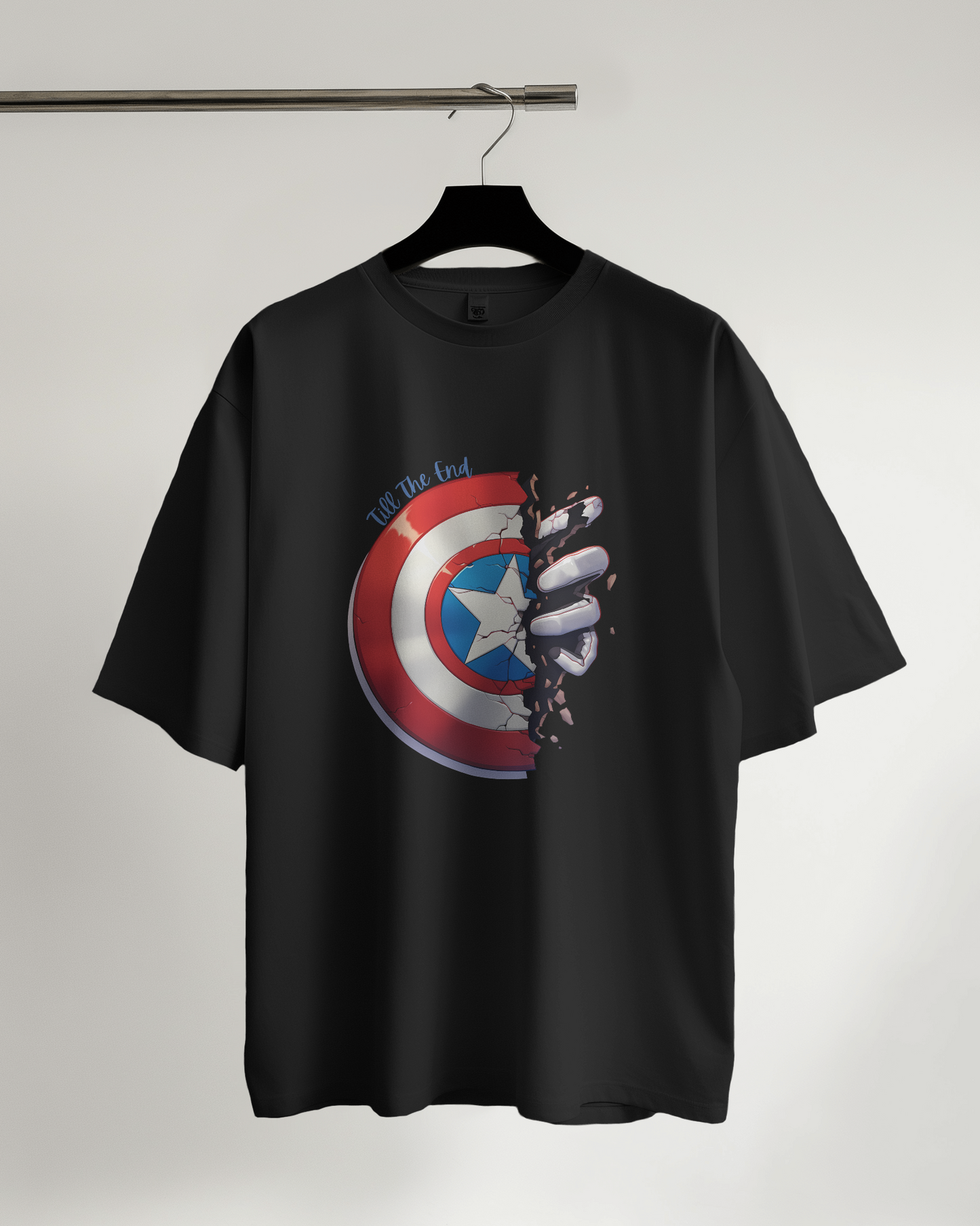 Unisex Oversized Classic T-Shirt - Captain's Shield