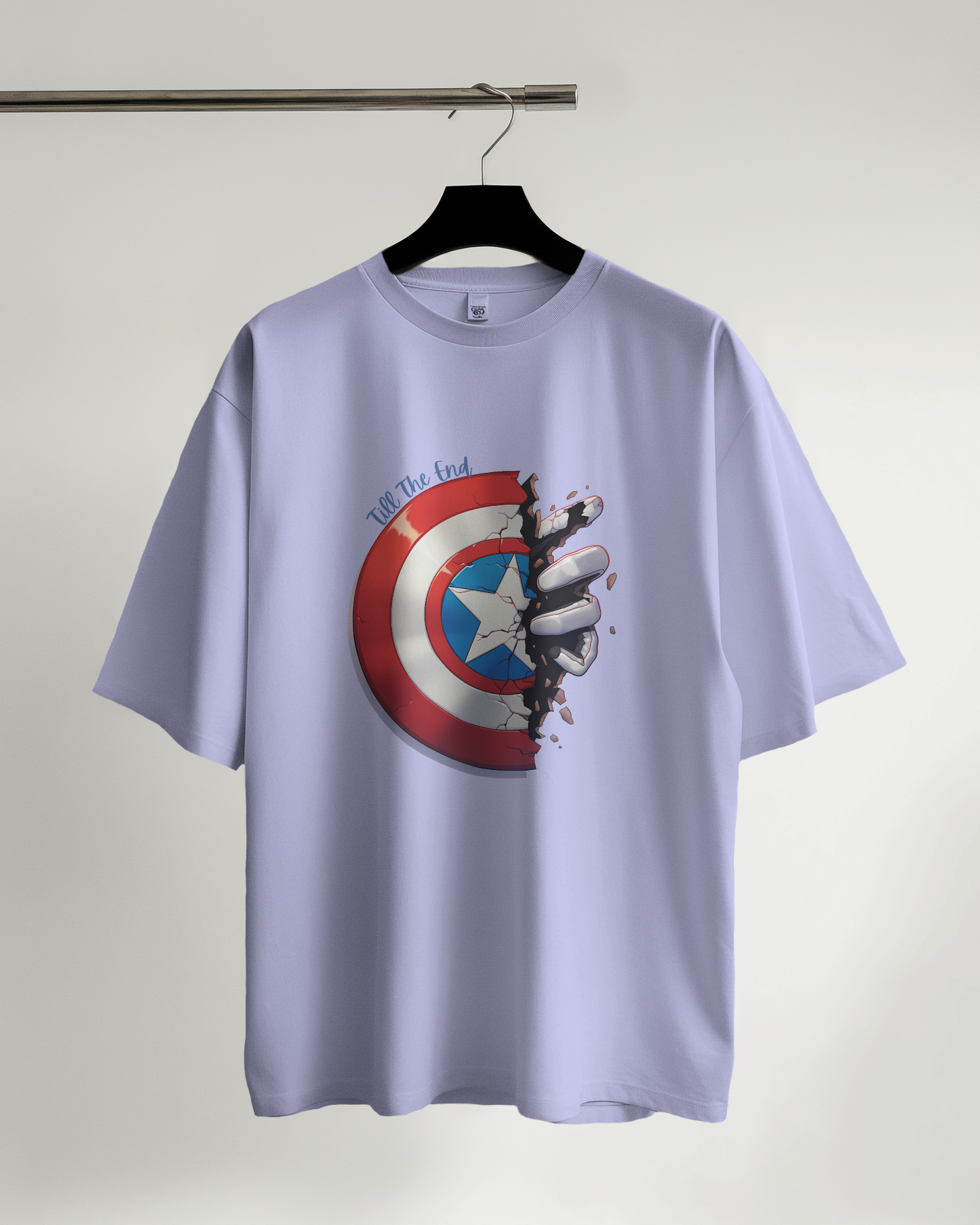 Unisex Oversized Classic T-Shirt - Captain's Shield