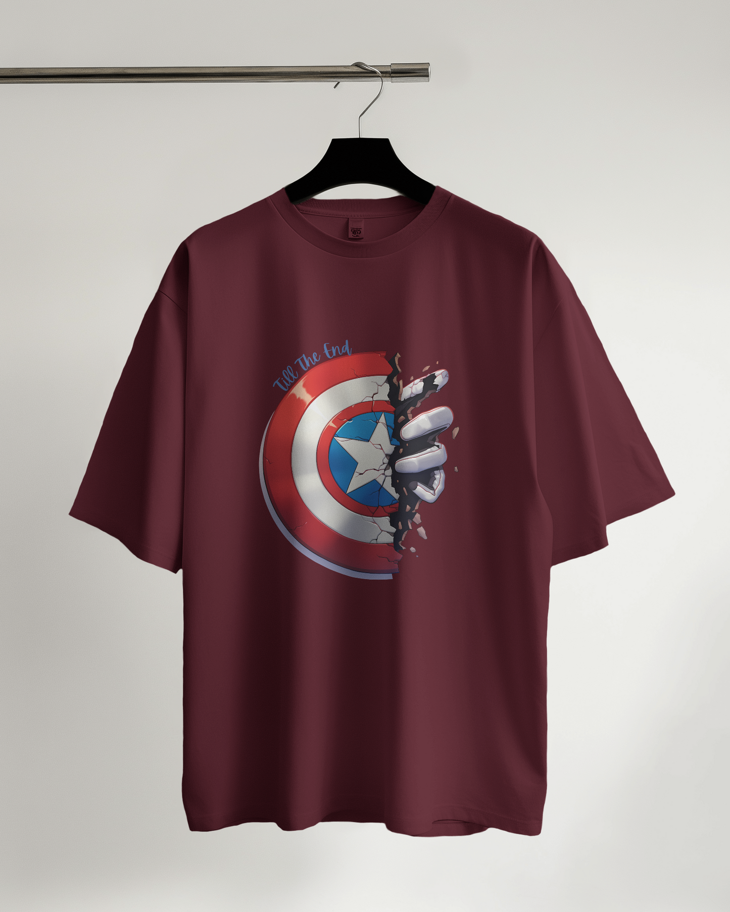 Unisex Oversized Classic T-Shirt - Captain's Shield