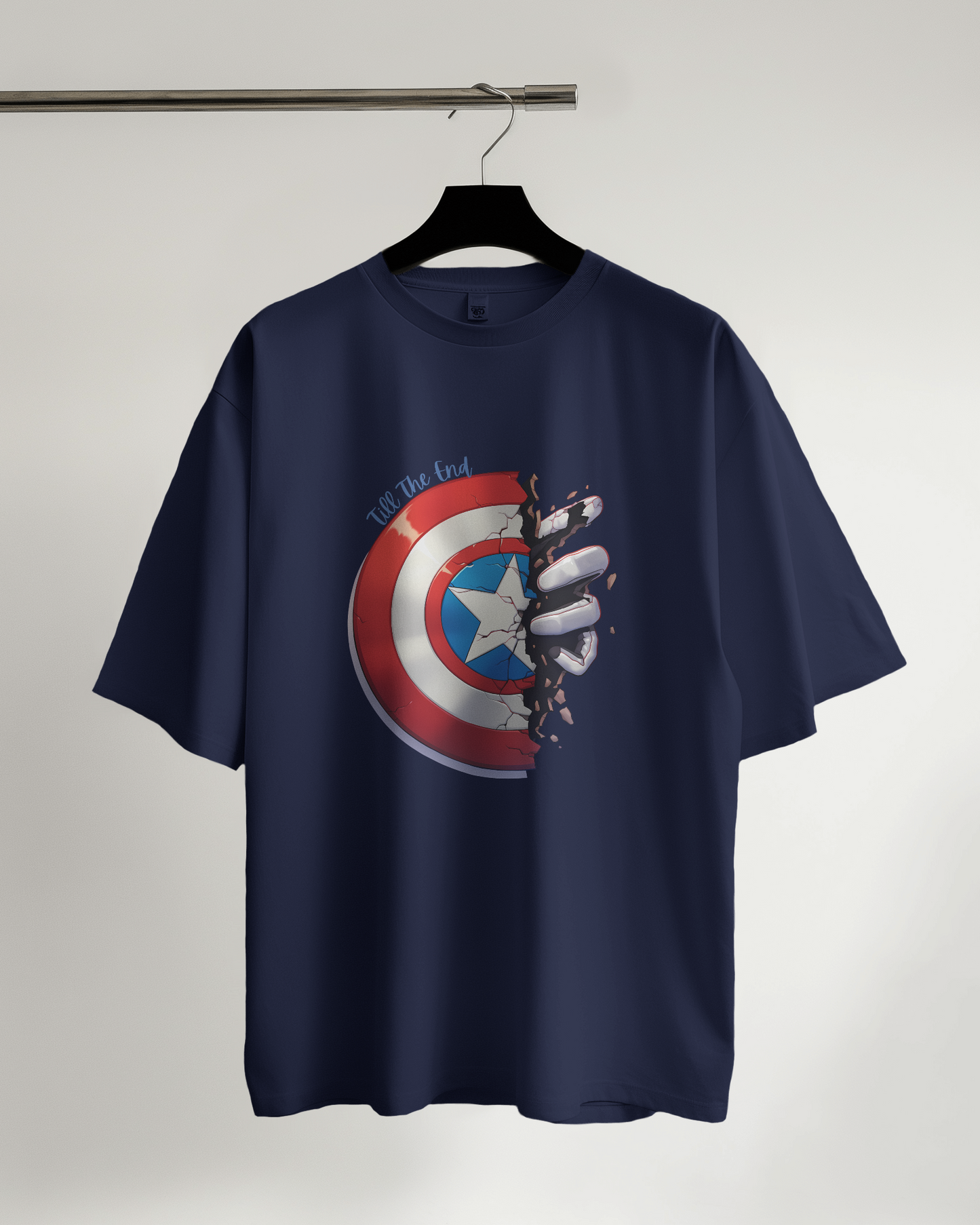Unisex Oversized Classic T-Shirt - Captain's Shield