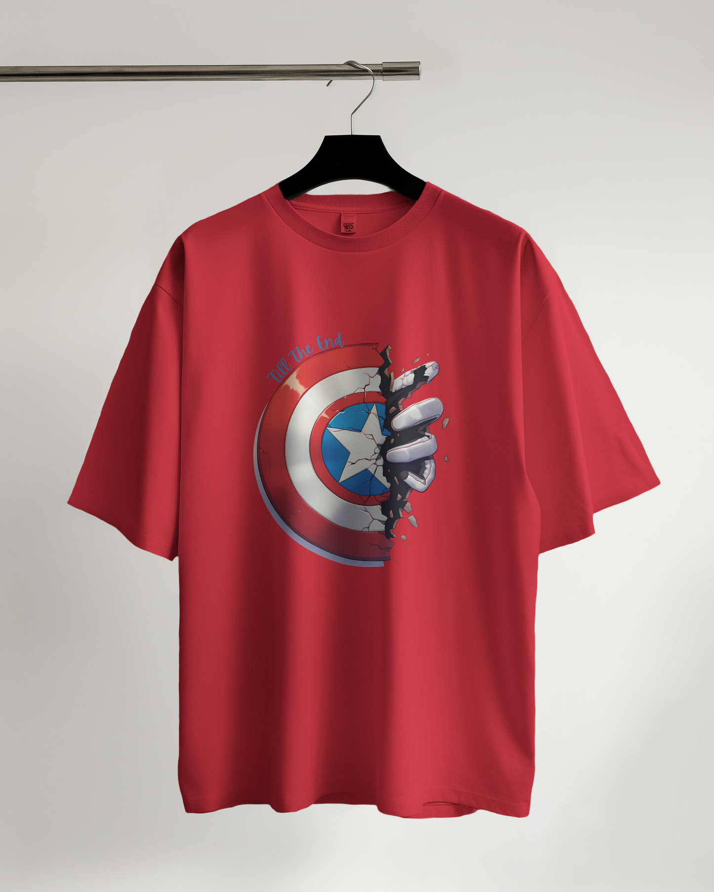 Unisex Oversized Classic T-Shirt - Captain's Shield