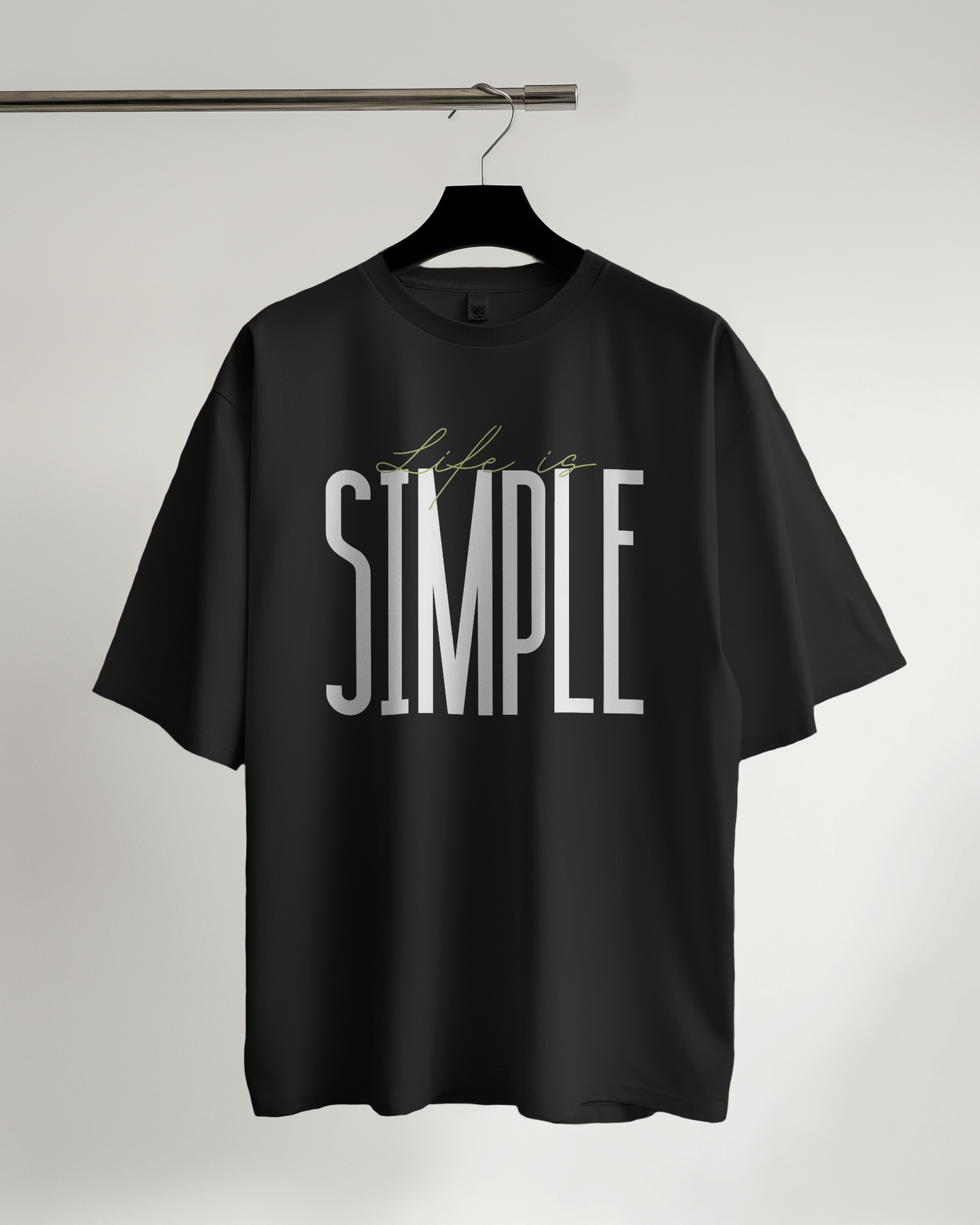 Unisex Oversized Classic T-Shirt - Life Is Simple