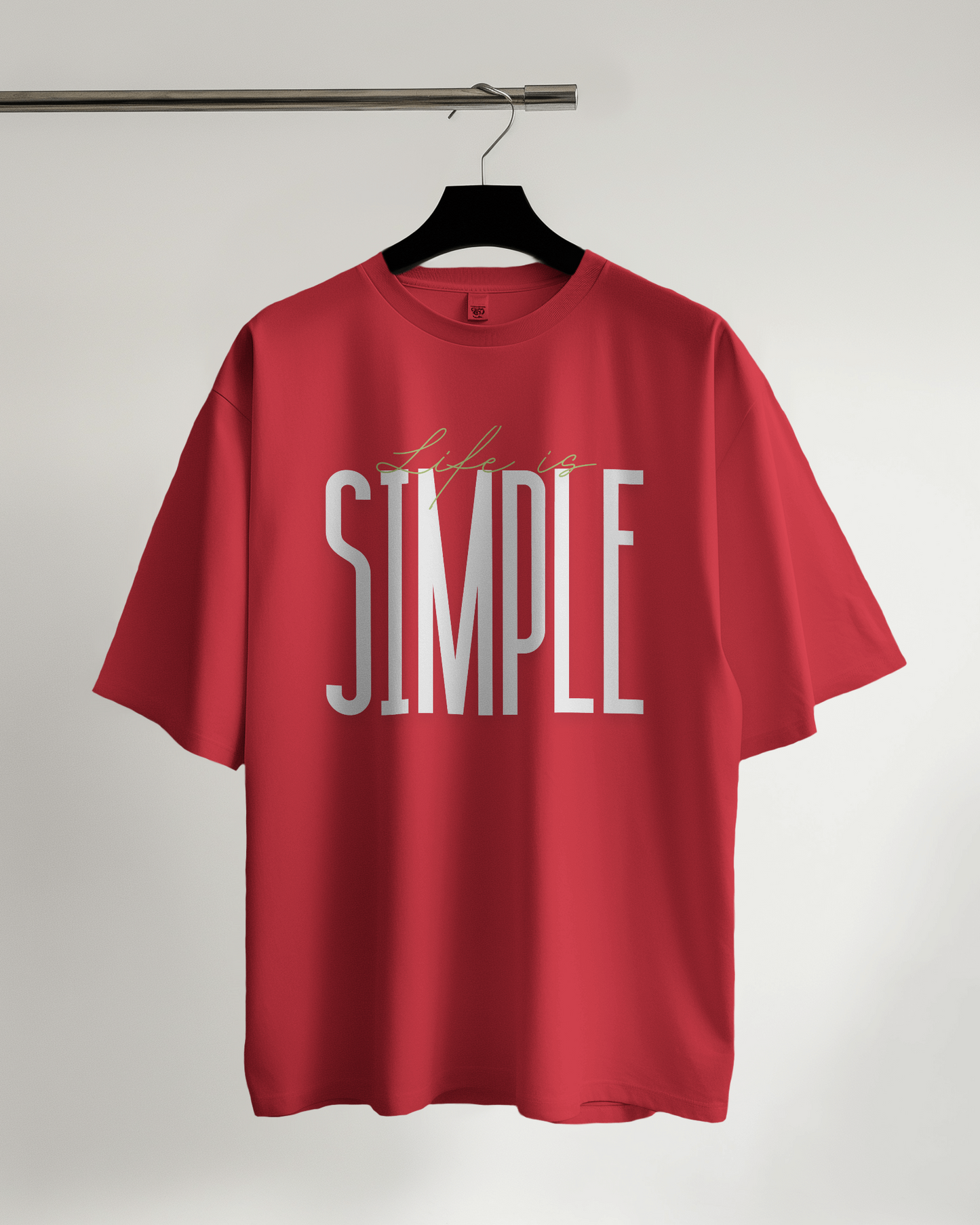 Unisex Oversized Classic T-Shirt - Life Is Simple