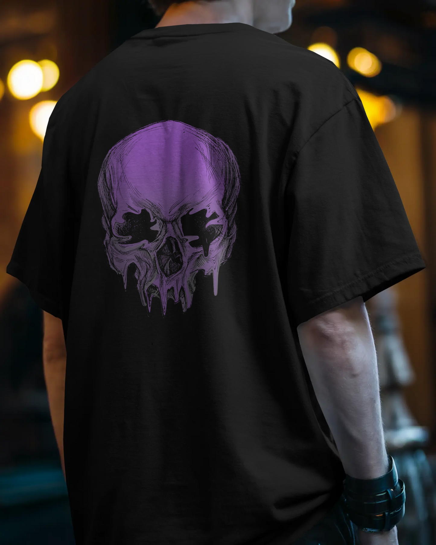 Unisex Oversized Classic T-Shirt - Skull