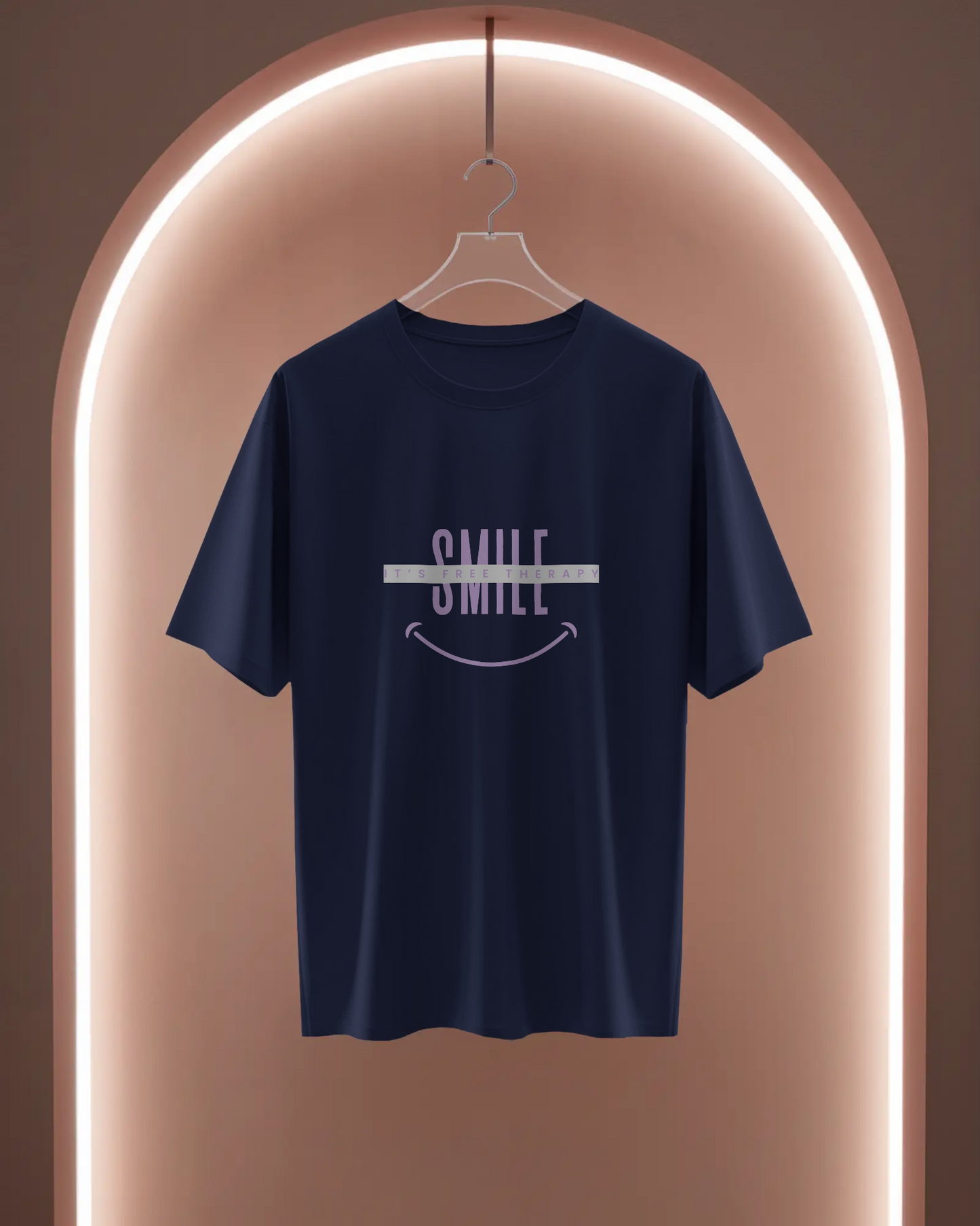 Women Basic T-Shirt - Smile