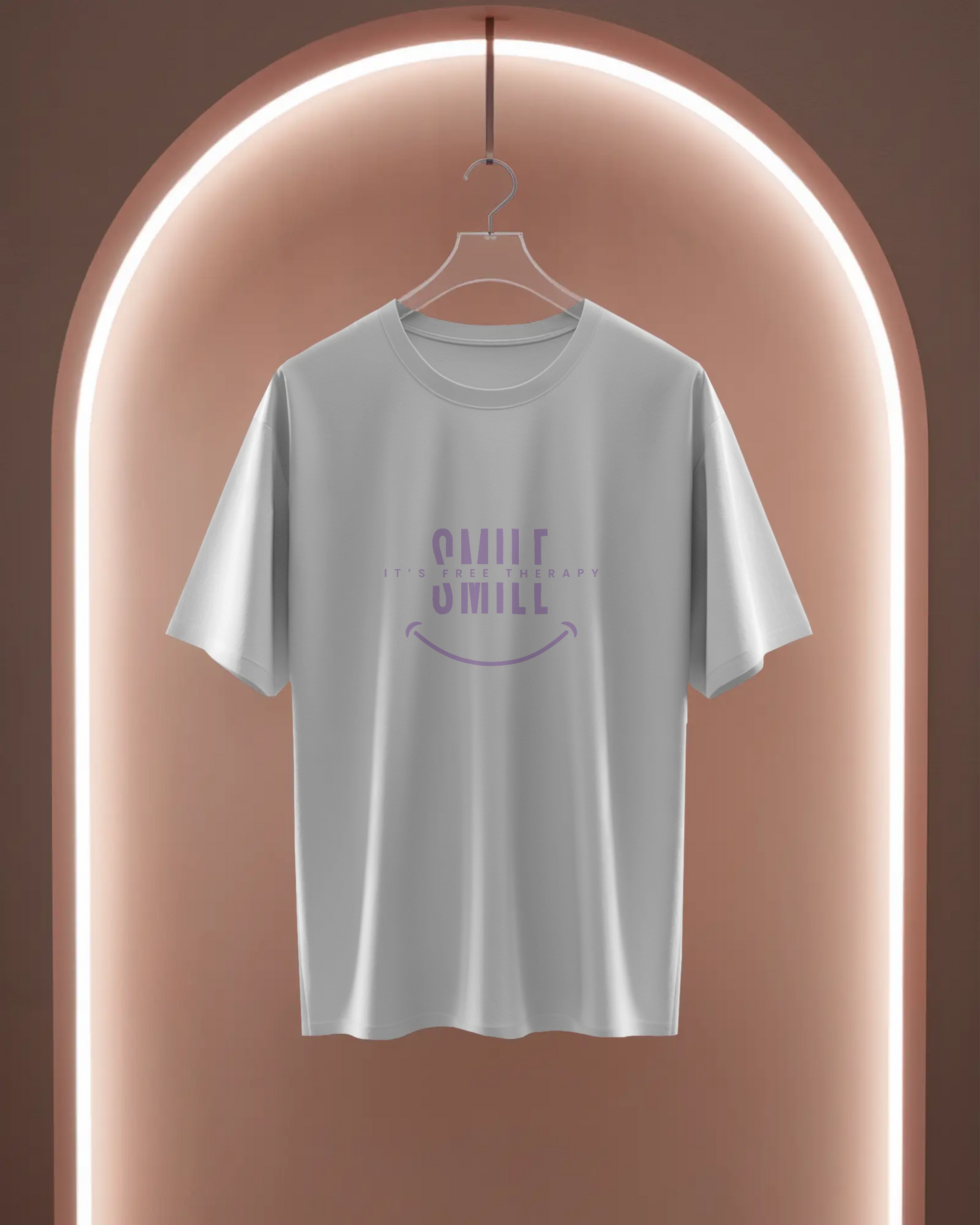Women Basic T-Shirt - Smile