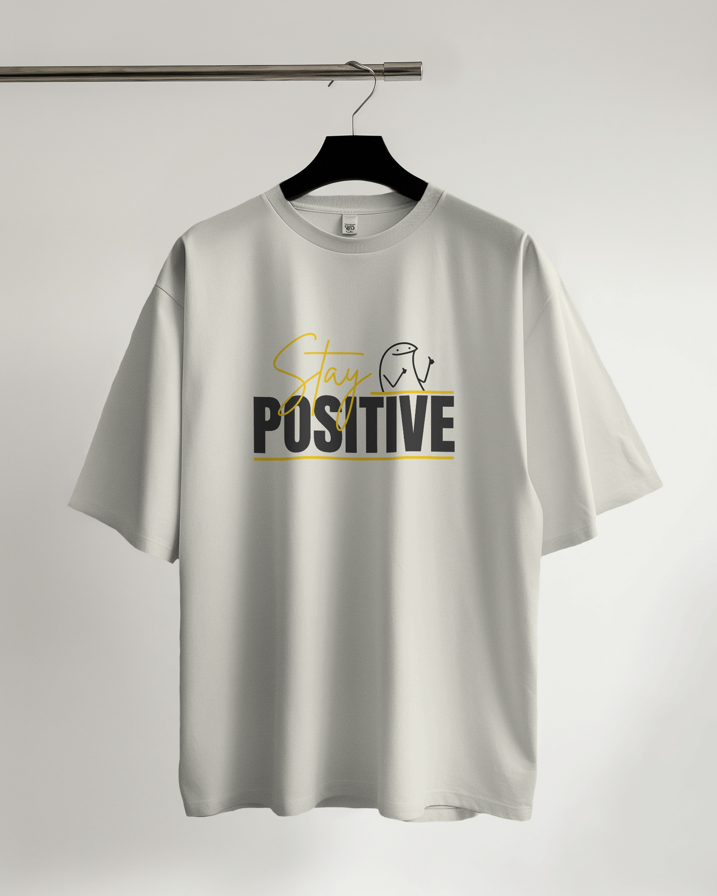 Unisex Oversized Classic T-Shirt - Stay Positive