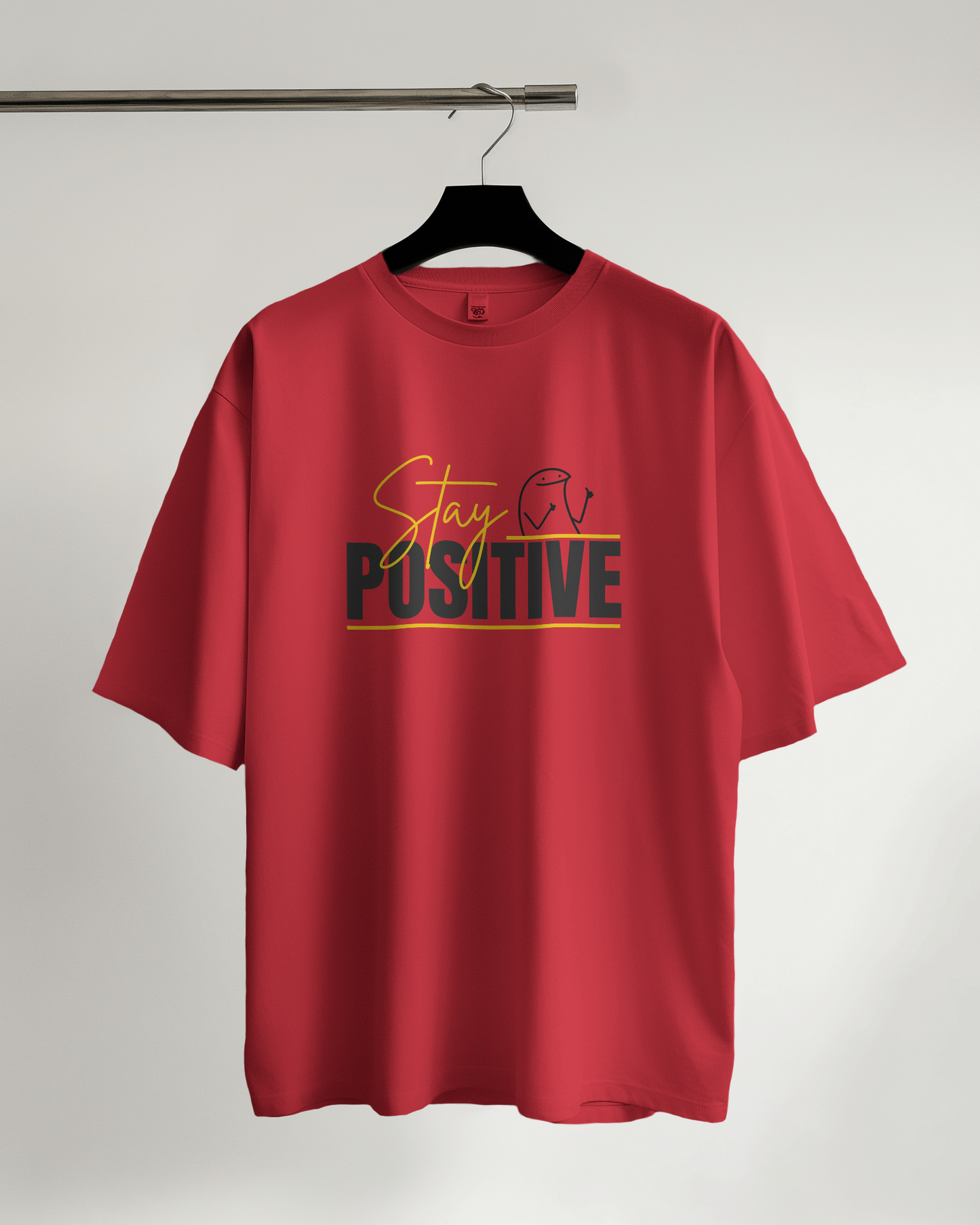 Unisex Oversized Classic T-Shirt - Stay Positive