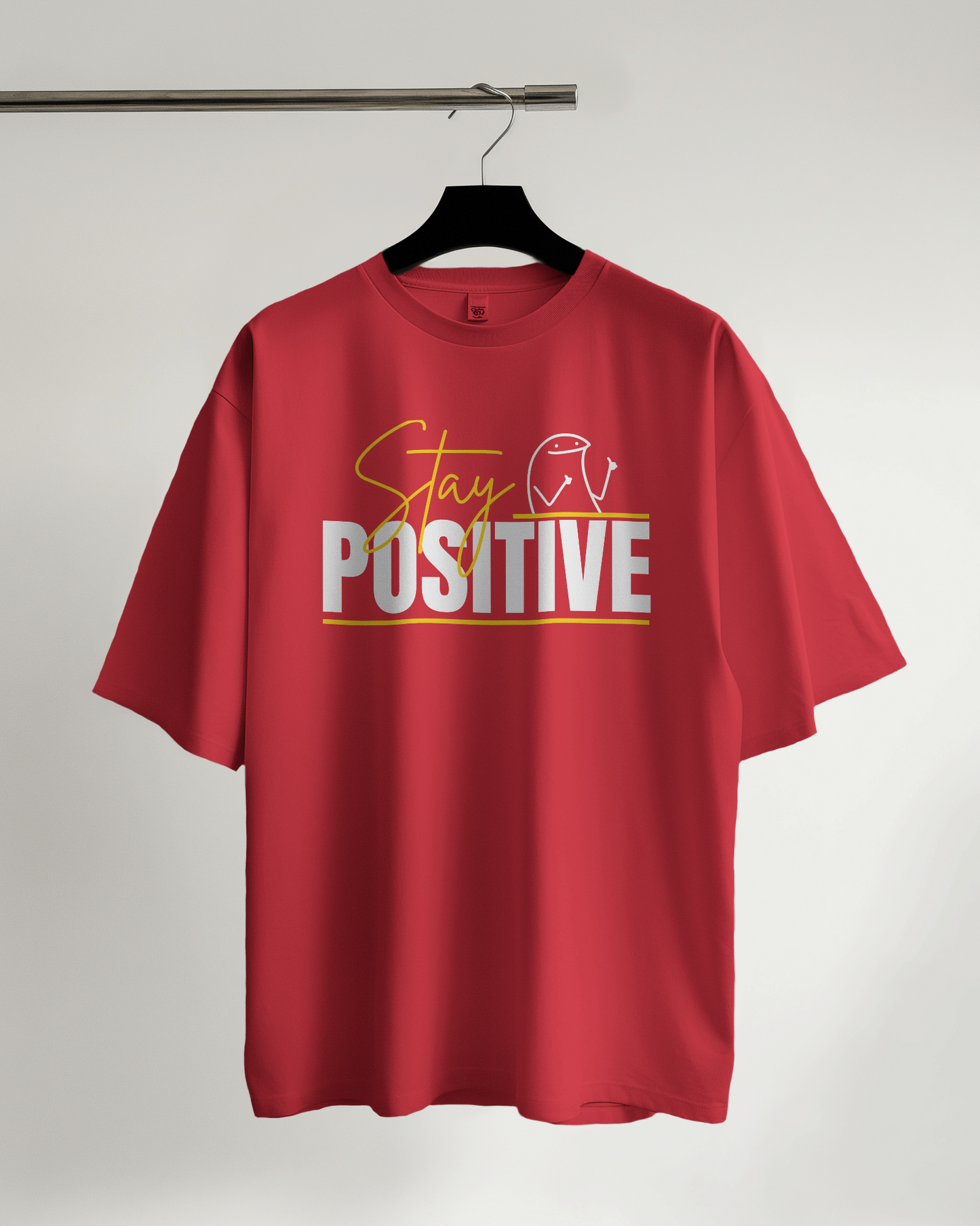 Unisex Oversized Classic T-Shirt - Stay Positive