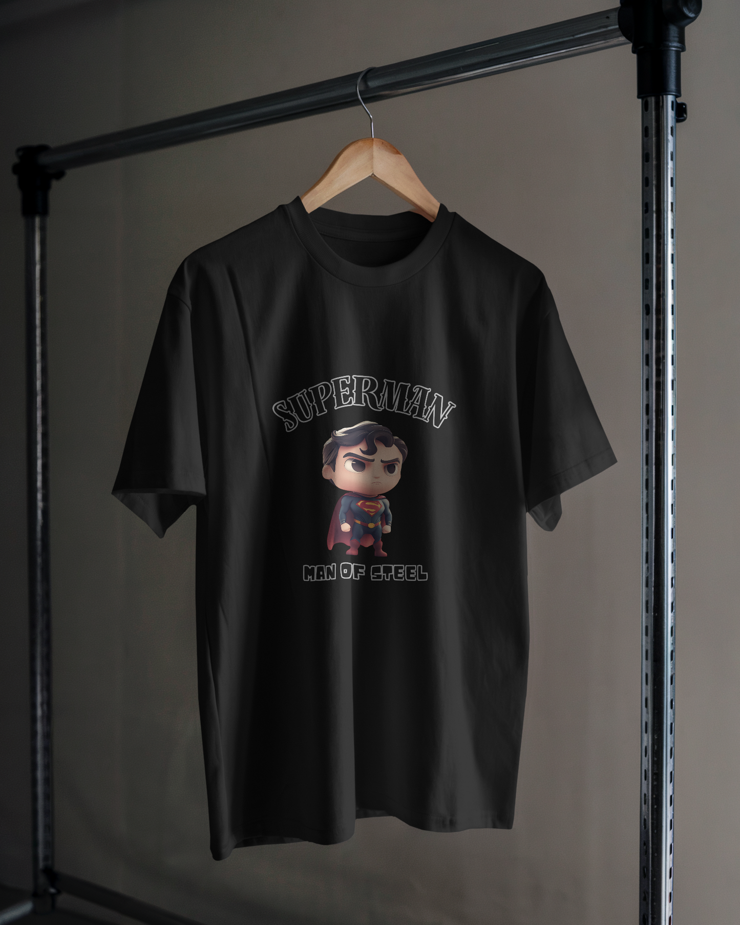 Men Basic T-Shirt - Superman
