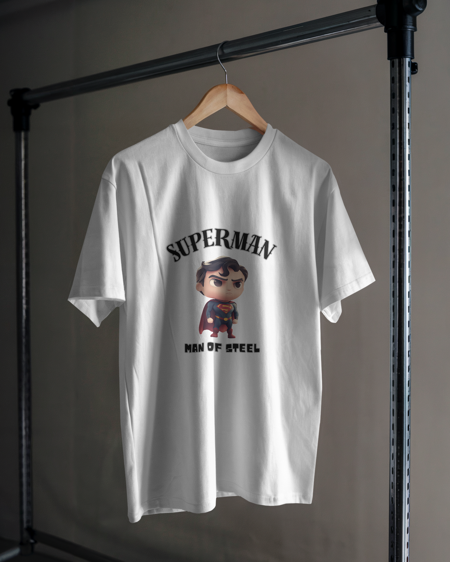 Men Basic T-Shirt - Superman