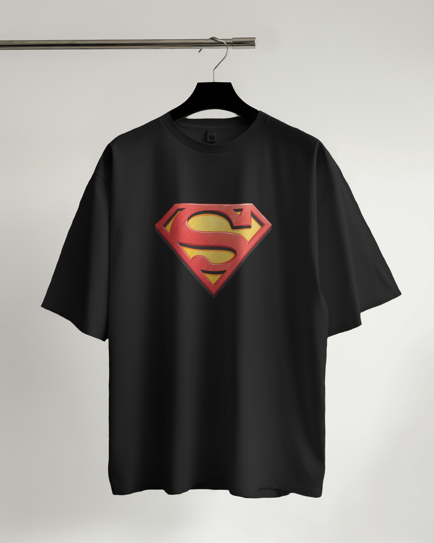 Unisex Oversized Classic T-Shirt - Superman Logo