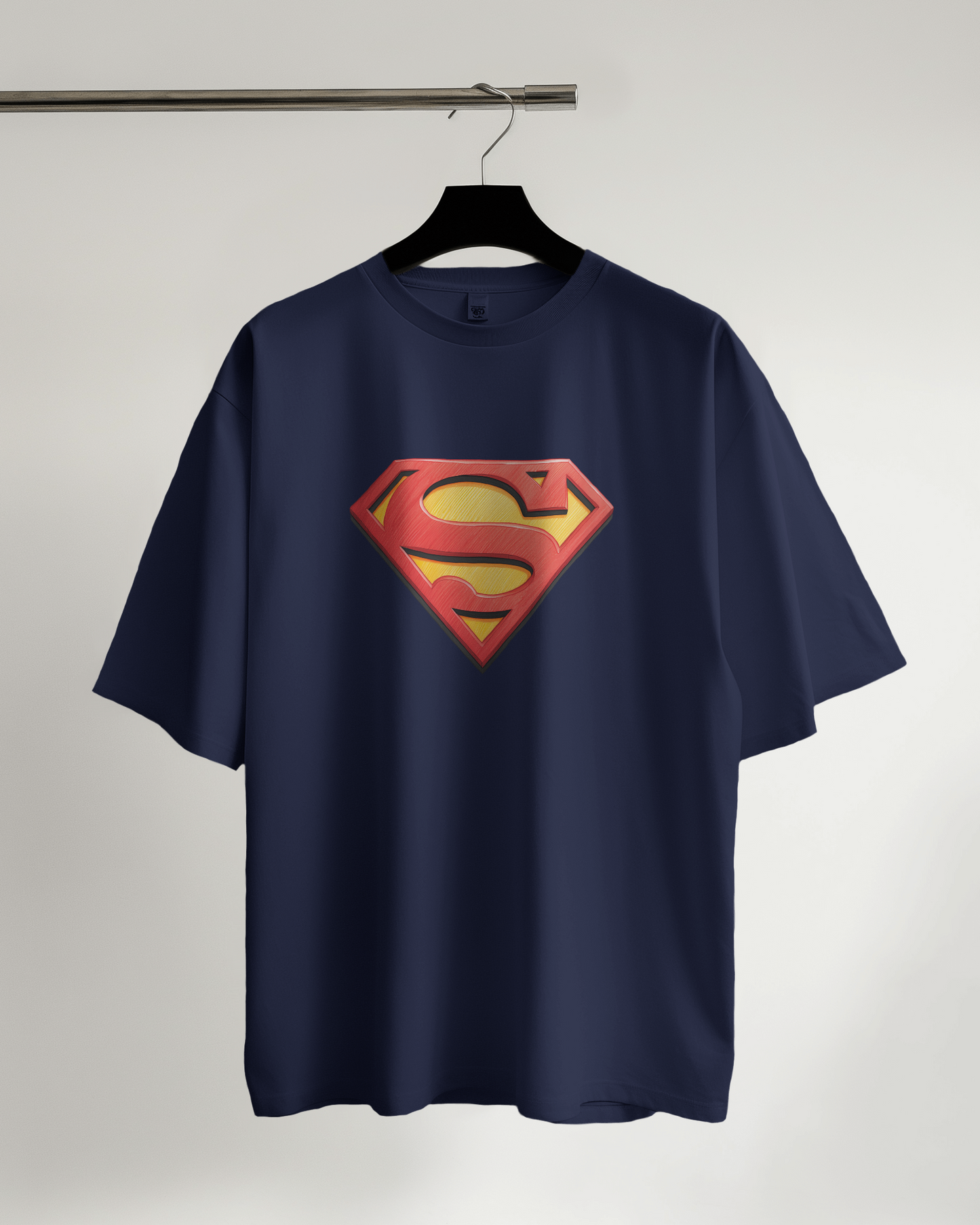 Unisex Oversized Classic T-Shirt - Superman Logo