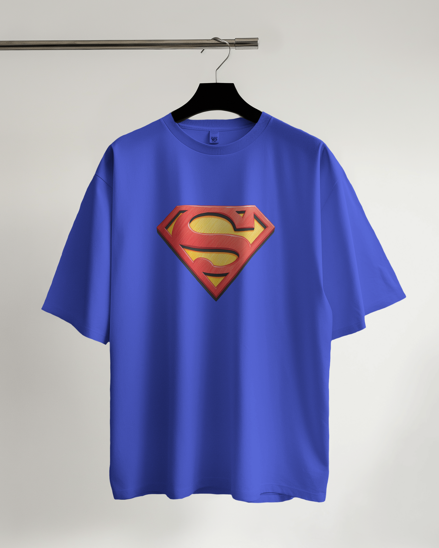 Unisex Oversized Classic T-Shirt - Superman Logo
