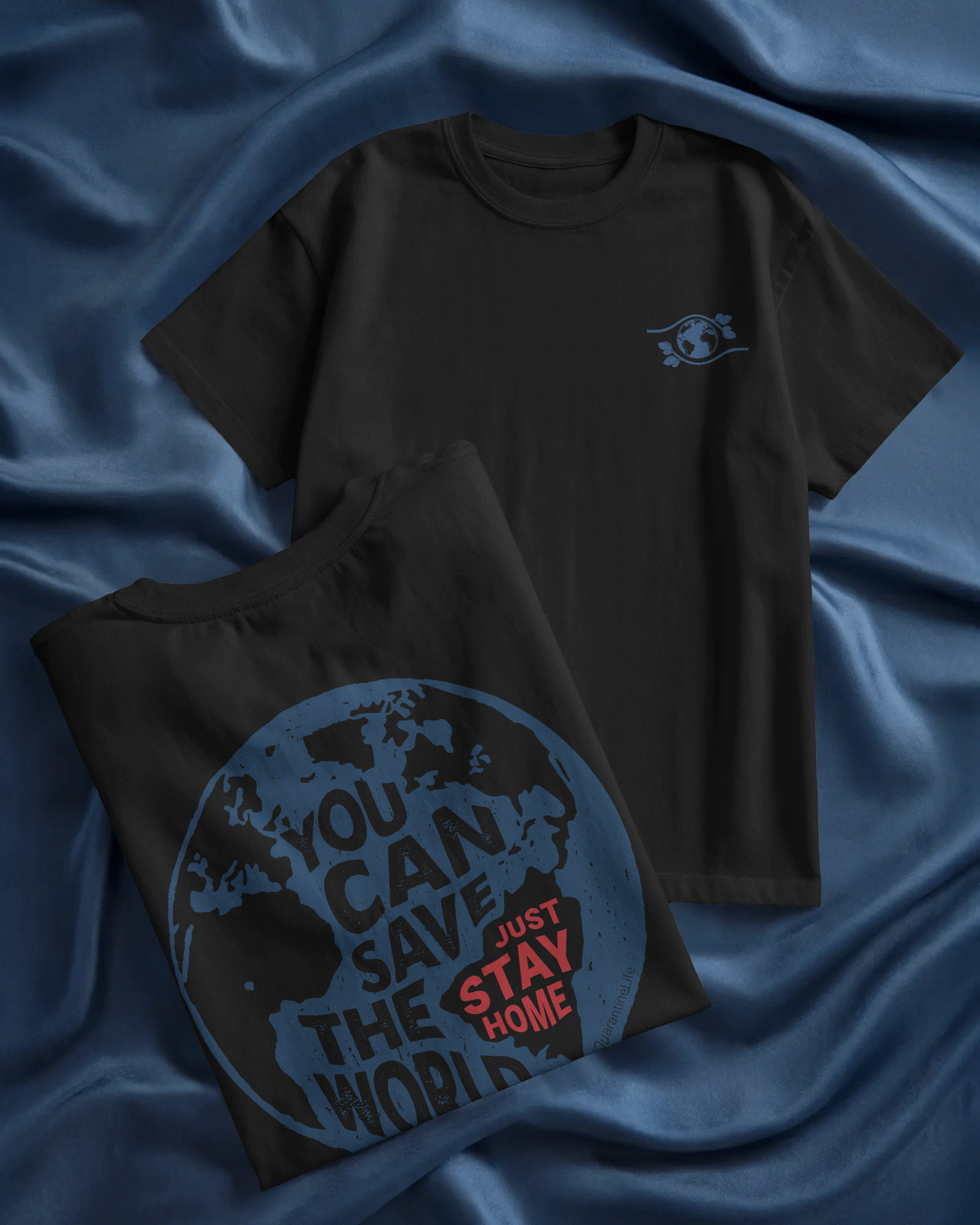 Men Classic Crew T-Shirt - Save the World