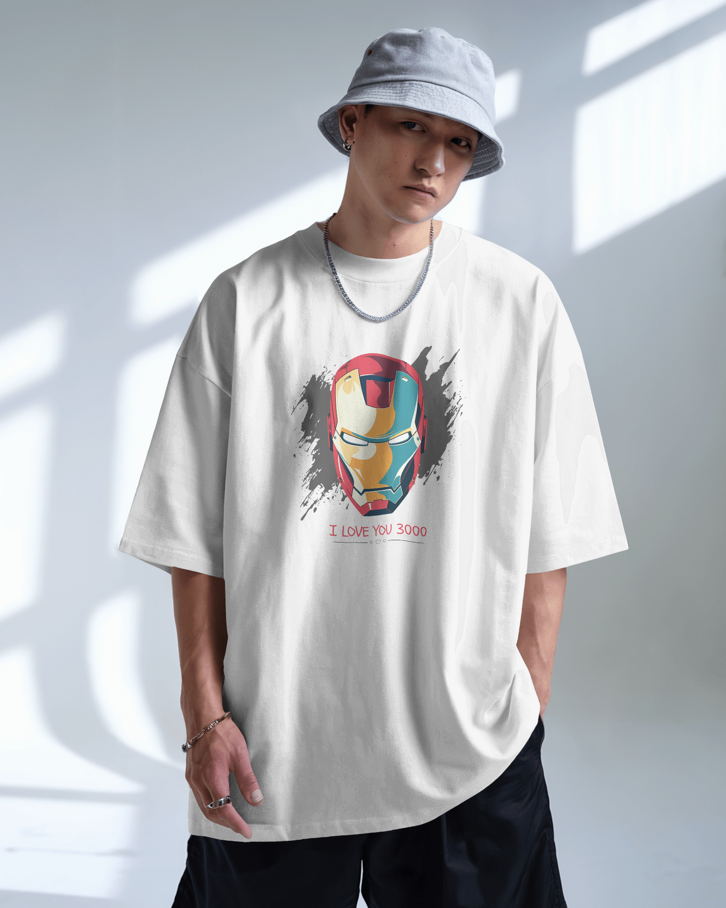 Unisex Oversized Classic T-Shirt - I Love You 3000