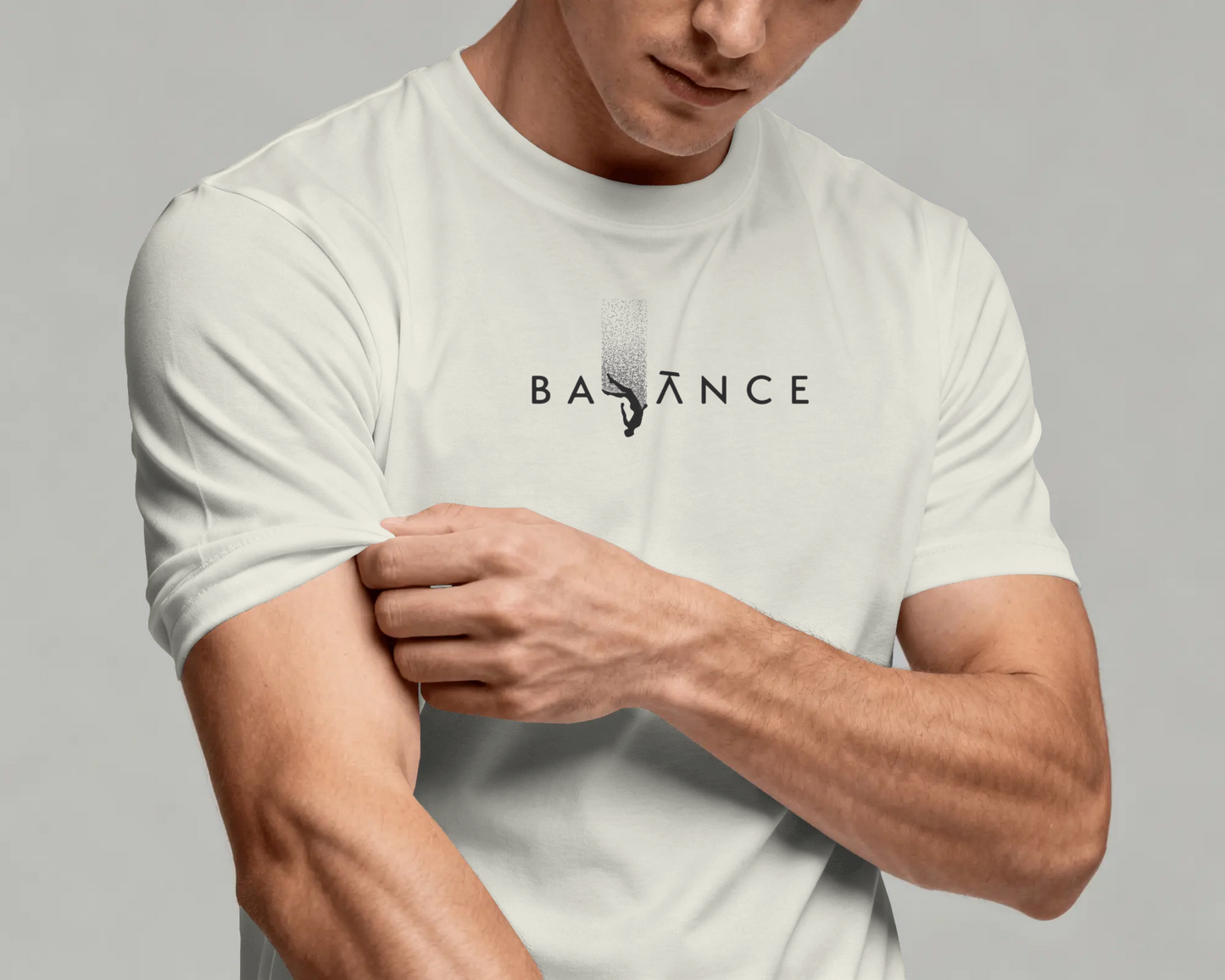 Men Classic Crew T-Shirt - Balance