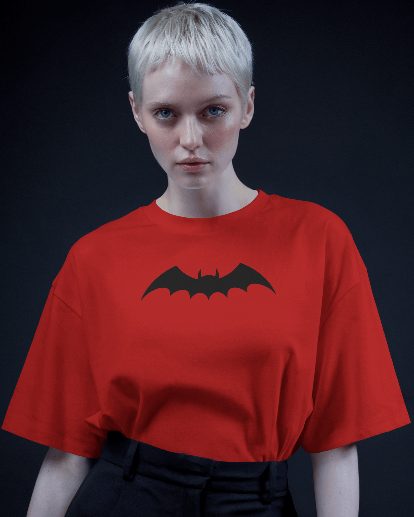 Unisex Oversized Classic T-Shirt - Batman Logo
